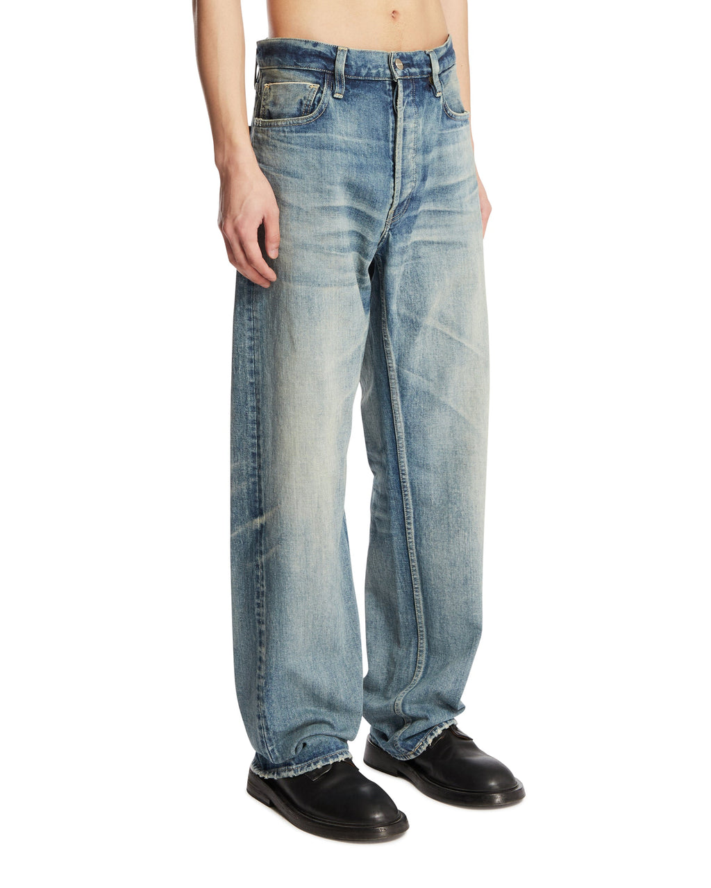 Оригінальна Blue Relaxed Jeans Fear of god – вид ззаду