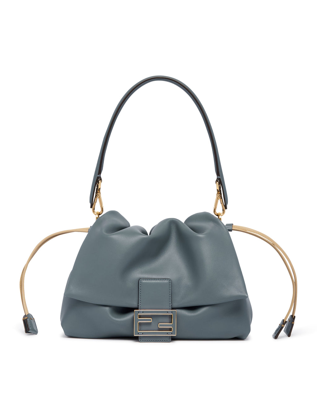 Оригінальна Blue Mamma Baguette Medium Bag Fendi – боковий вид