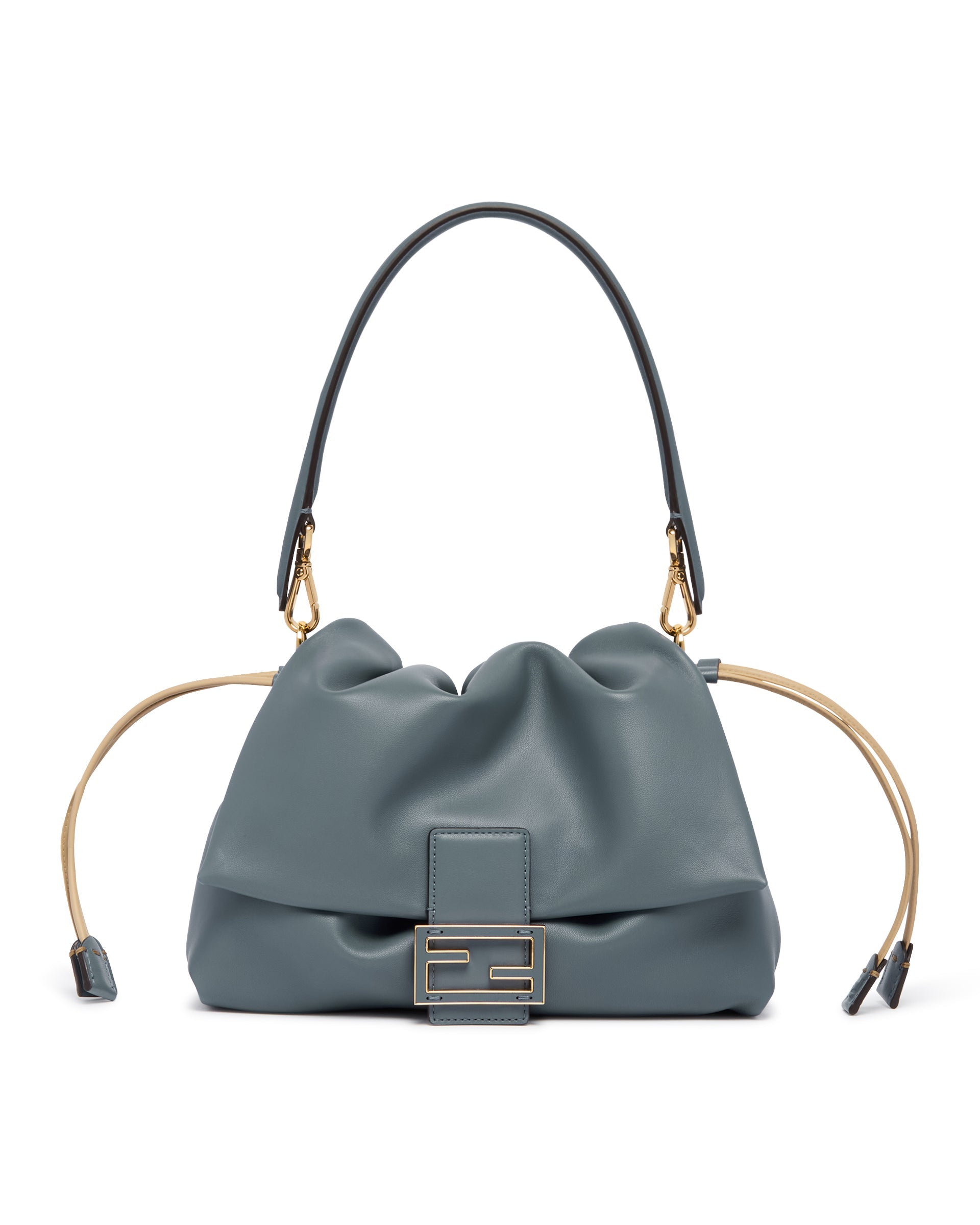 Оригінальна Blue Mamma Baguette Medium Bag Fendi – вид ззаду