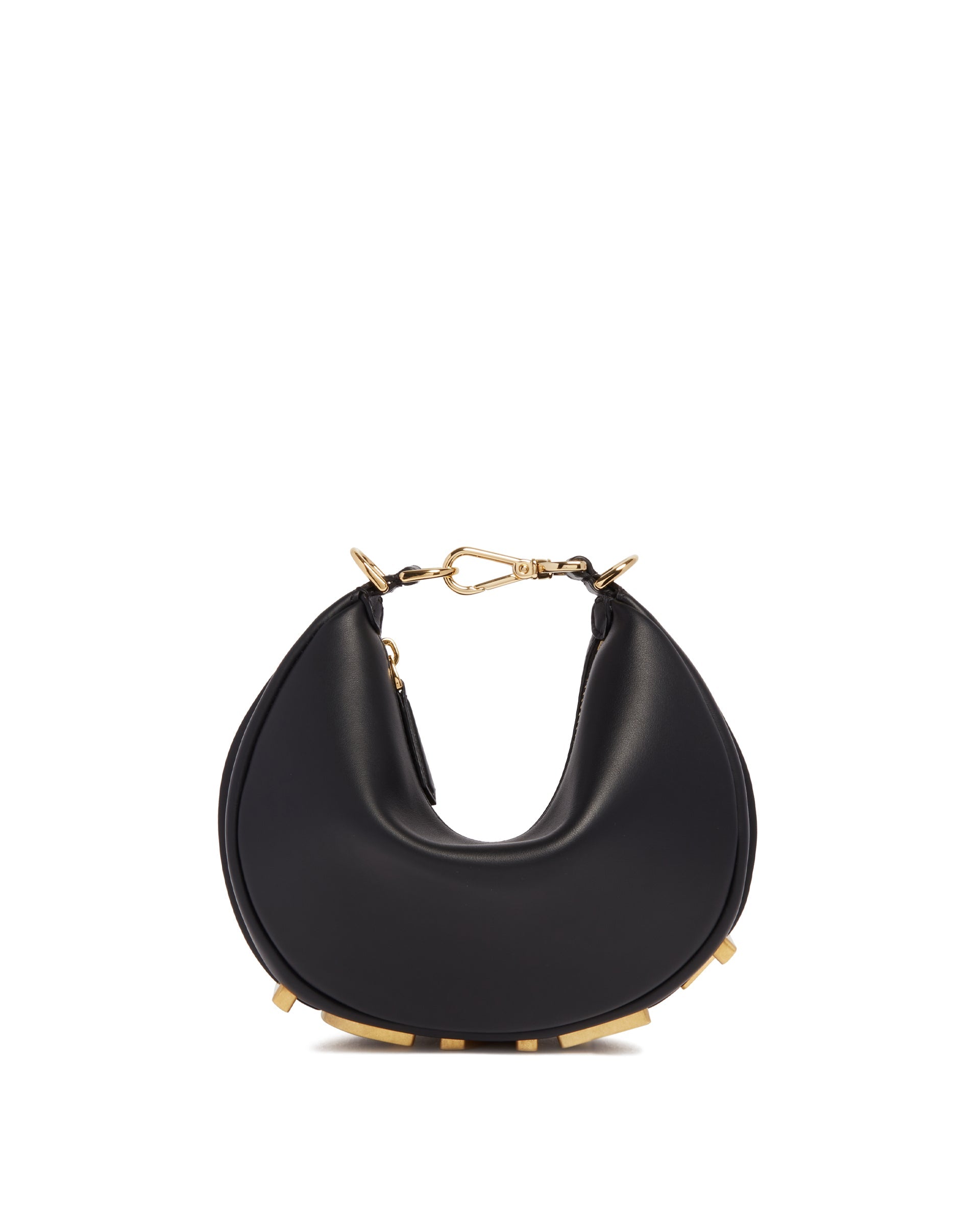Оригінальна Black Mini Fendigraphy Bag Fendi – боковий вид