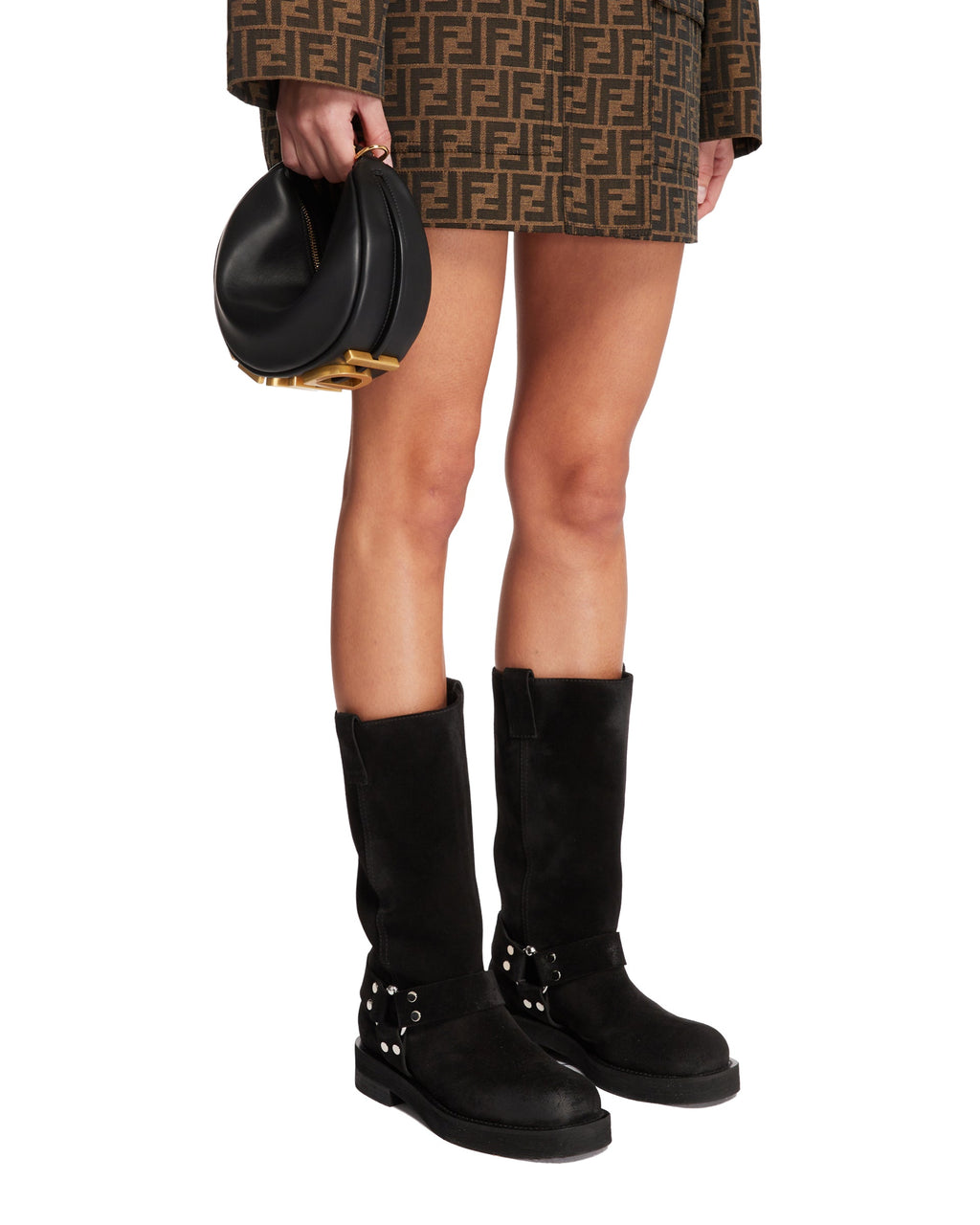 Оригінальна Black Mini Fendigraphy Bag Fendi – детальний вид