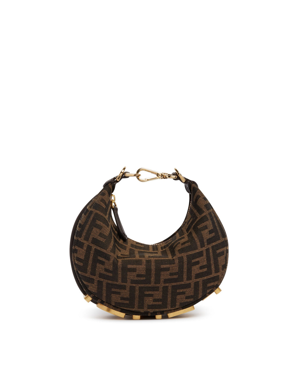 Beige Mini Fendigraphy Bag Fendi оригінал – Купити в Україні – боковий вид
