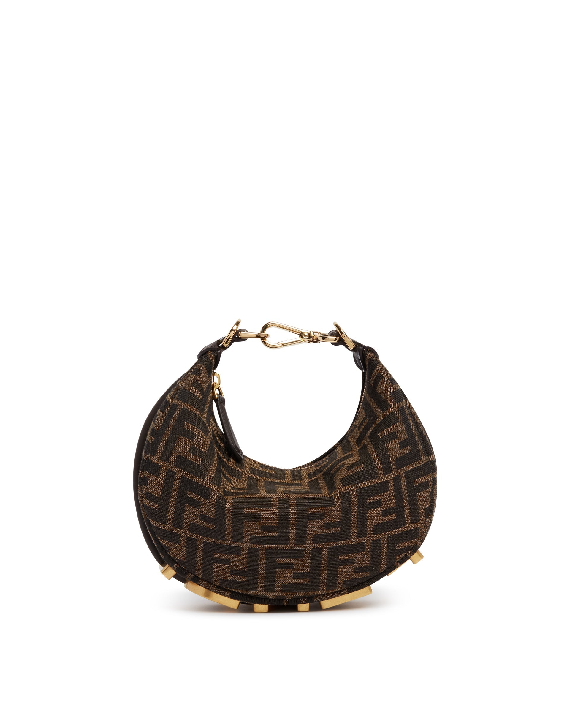 Beige Mini Fendigraphy Bag Fendi оригінал – Купити в Україні – боковий вид