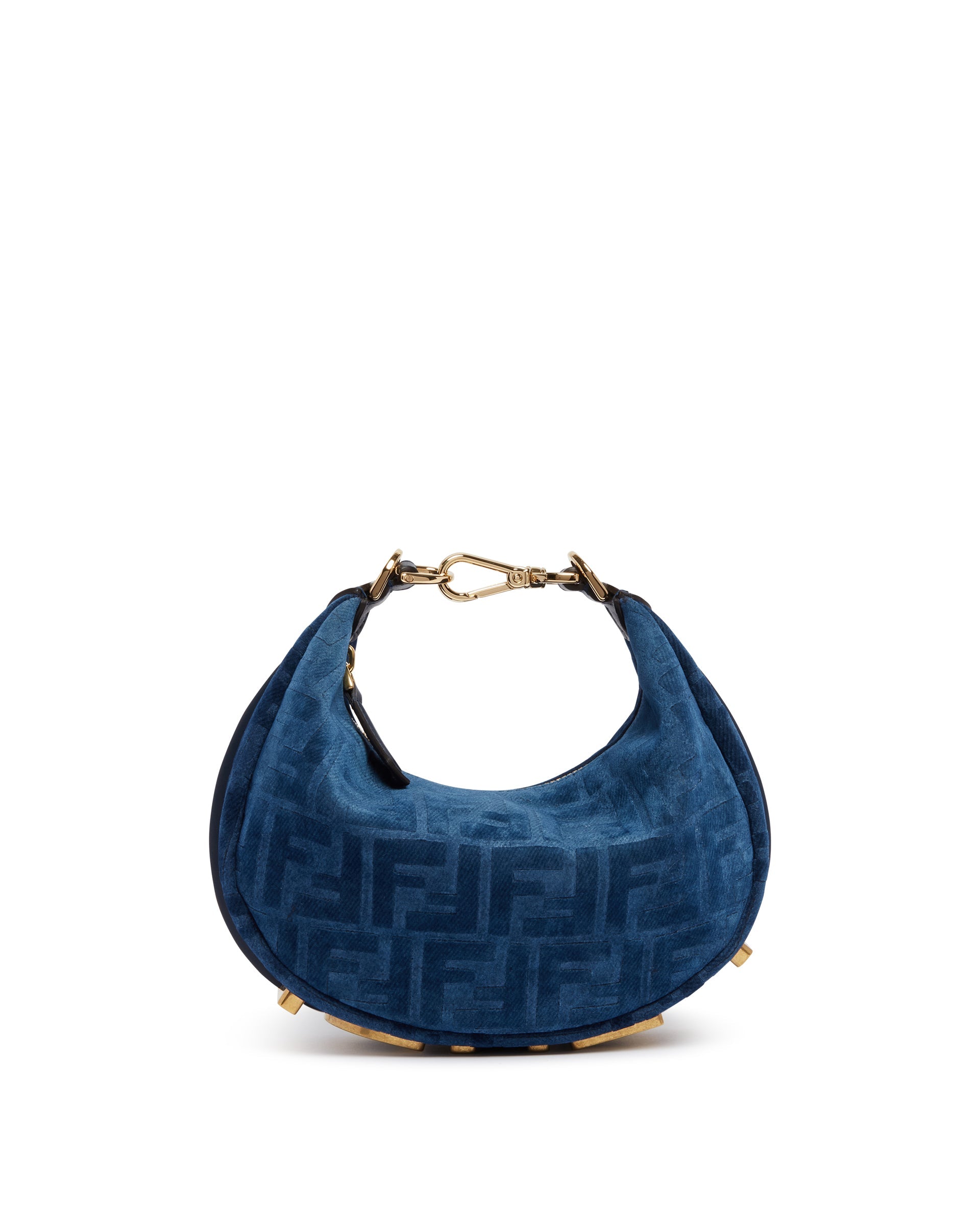 Оригінальна Blue Mini Fendigraphy Bag Fendi – боковий вид