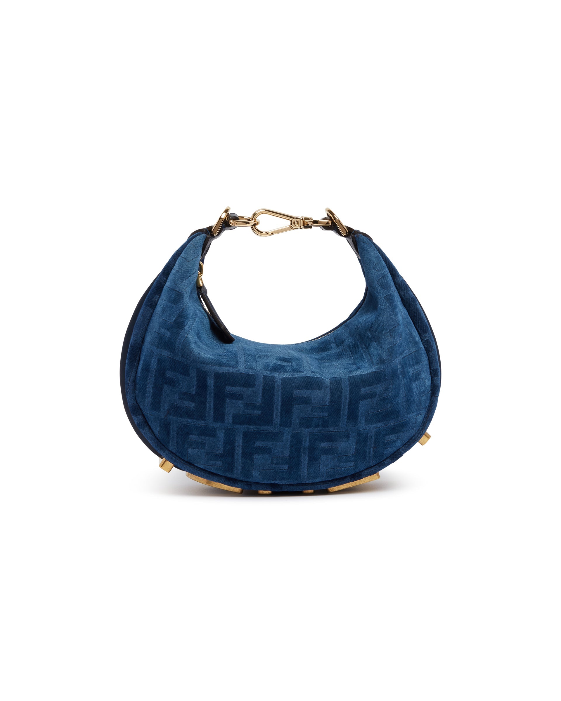 Оригінальна Blue Mini Fendigraphy Bag Fendi – вид ззаду