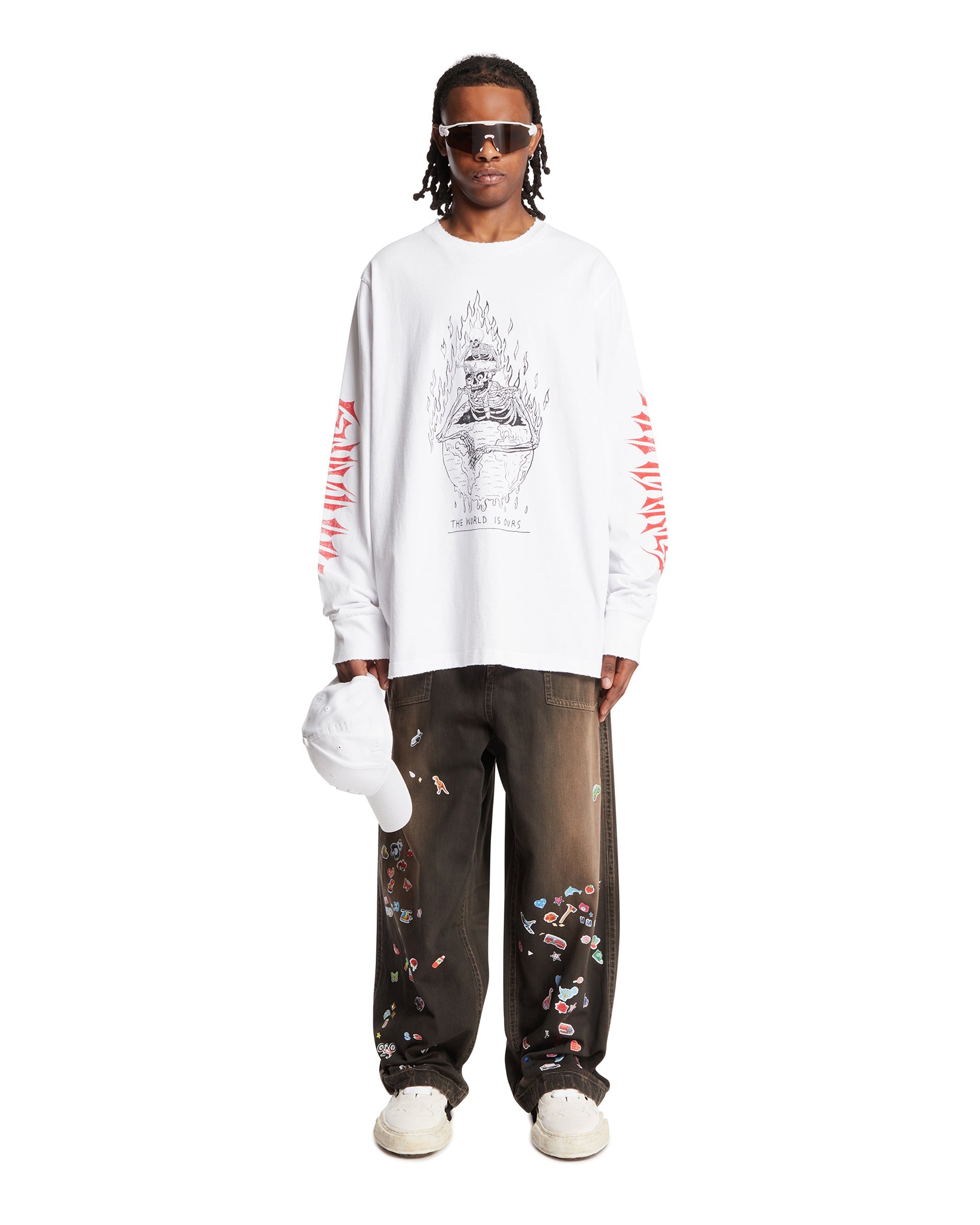 Оригінальна White The World Is Ours T-Shirt Gallery department – детальний вид