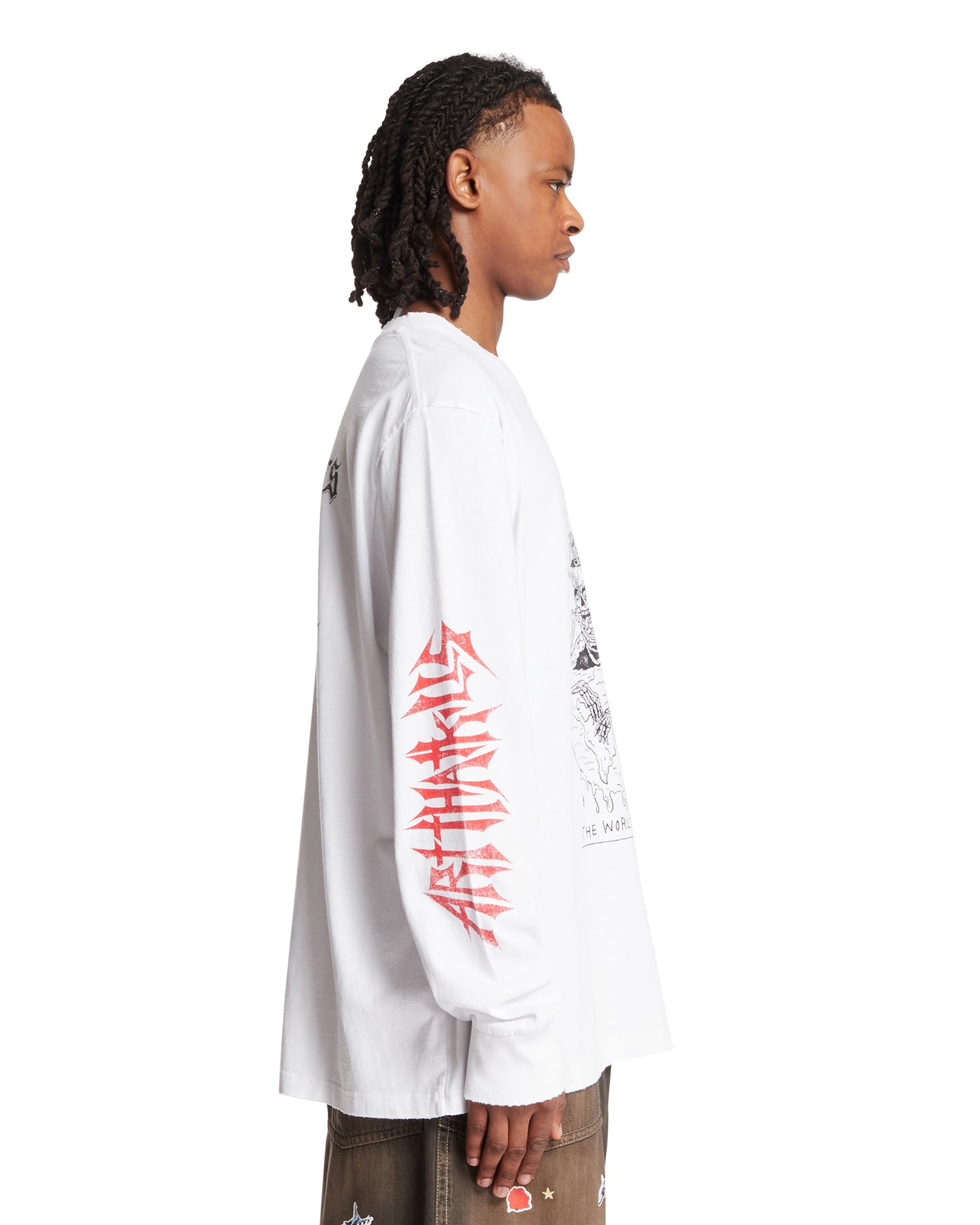 Оригінальна White The World Is Ours T-Shirt Gallery department – збільшений вид