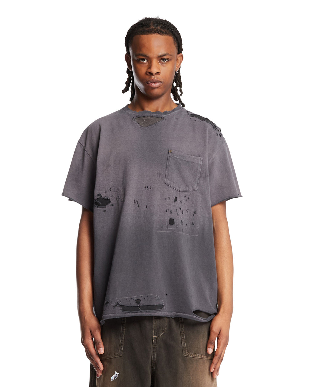 Оригінальна Black Salvage T-Shirt Gallery department – боковий вид