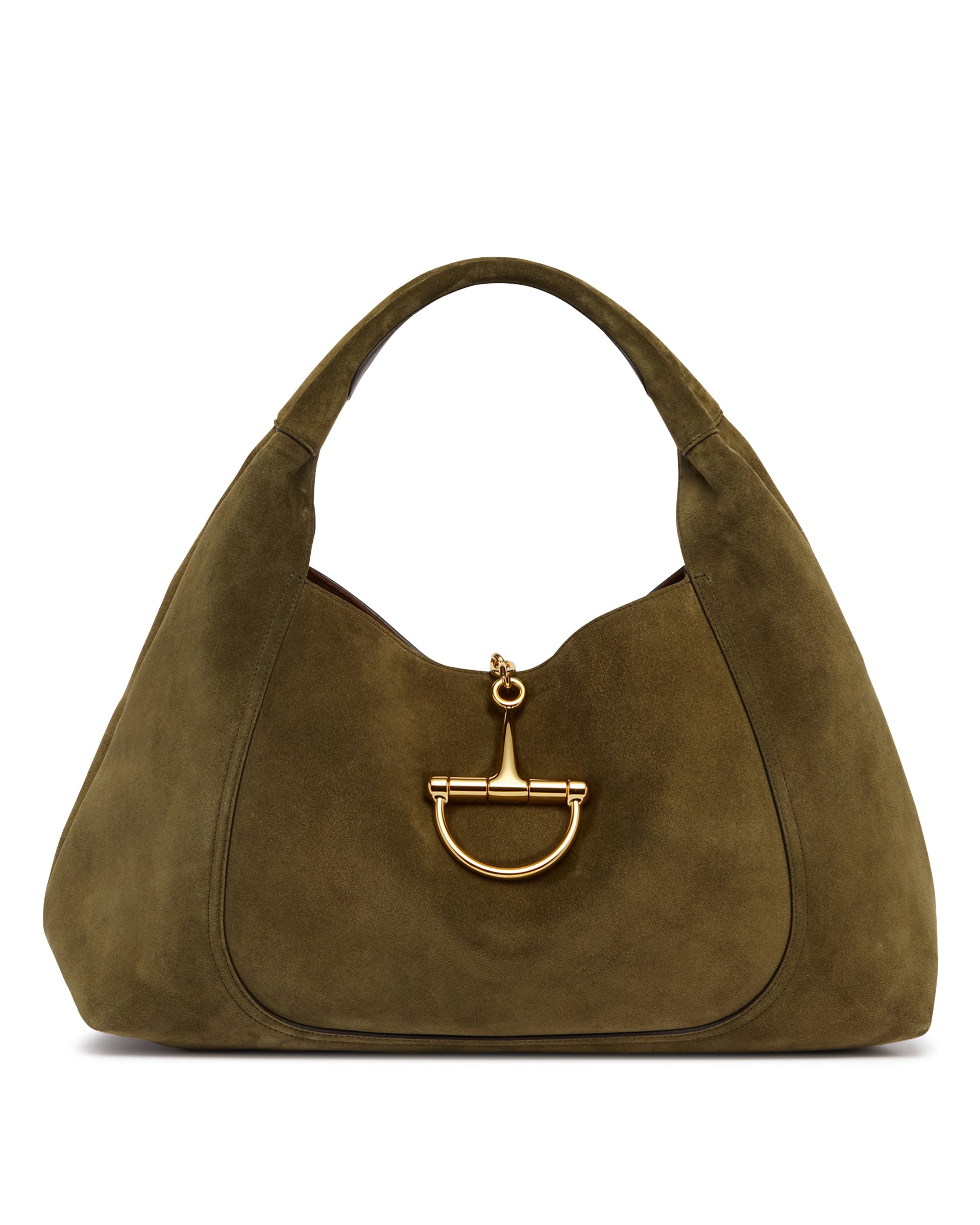 Green Softbit Maxi Shoulder Bag Gucci оригінал – Купити в Україні – боковий вид