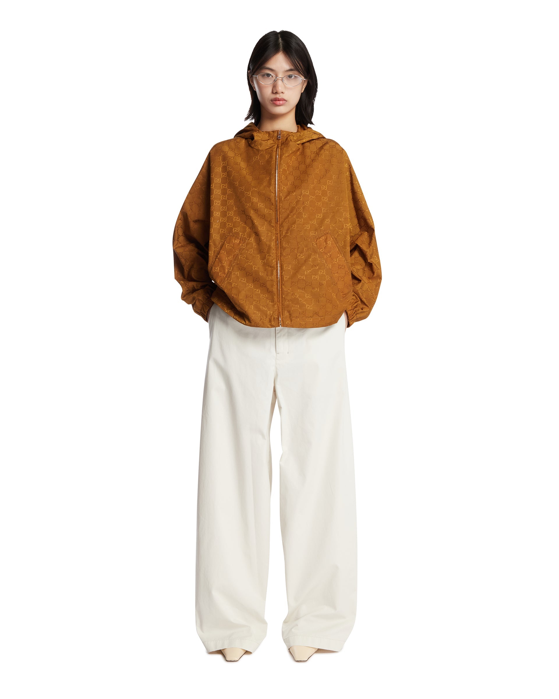 Yellow Gg Hooded Jacket Gucci оригінал – Купити в Україні – детальний вид