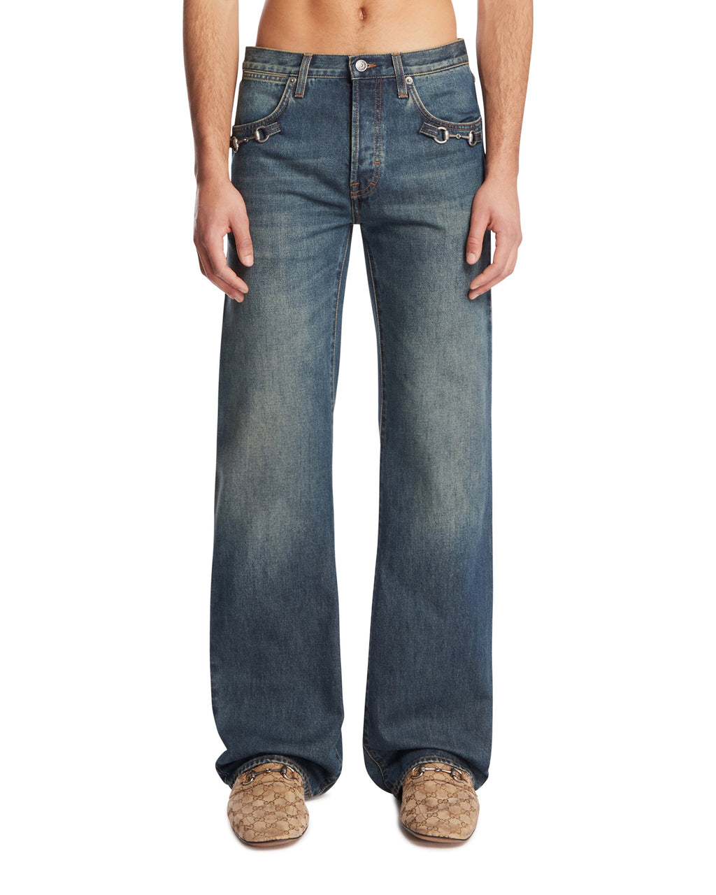 Blue Morsetto Jeans Gucci оригінал – Купити в Україні – боковий вид
