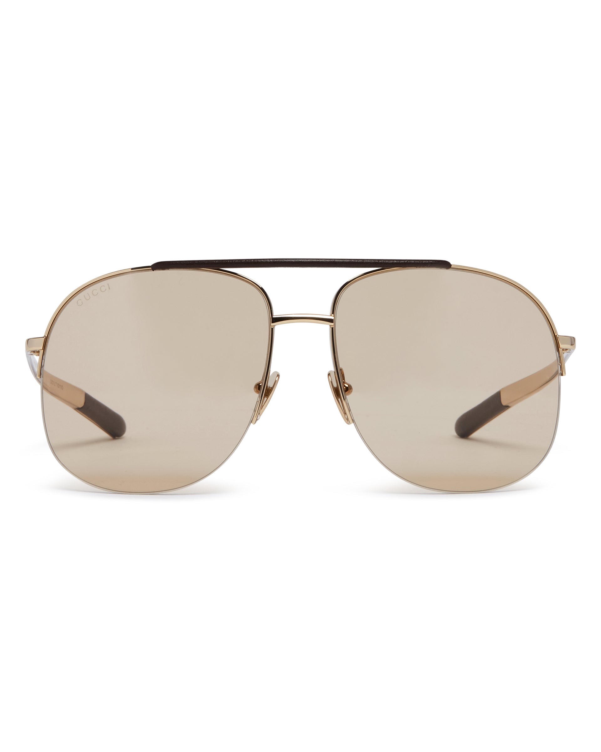 Оригінальна Gold Navigator Sunglasses Gucci – вид ззаду