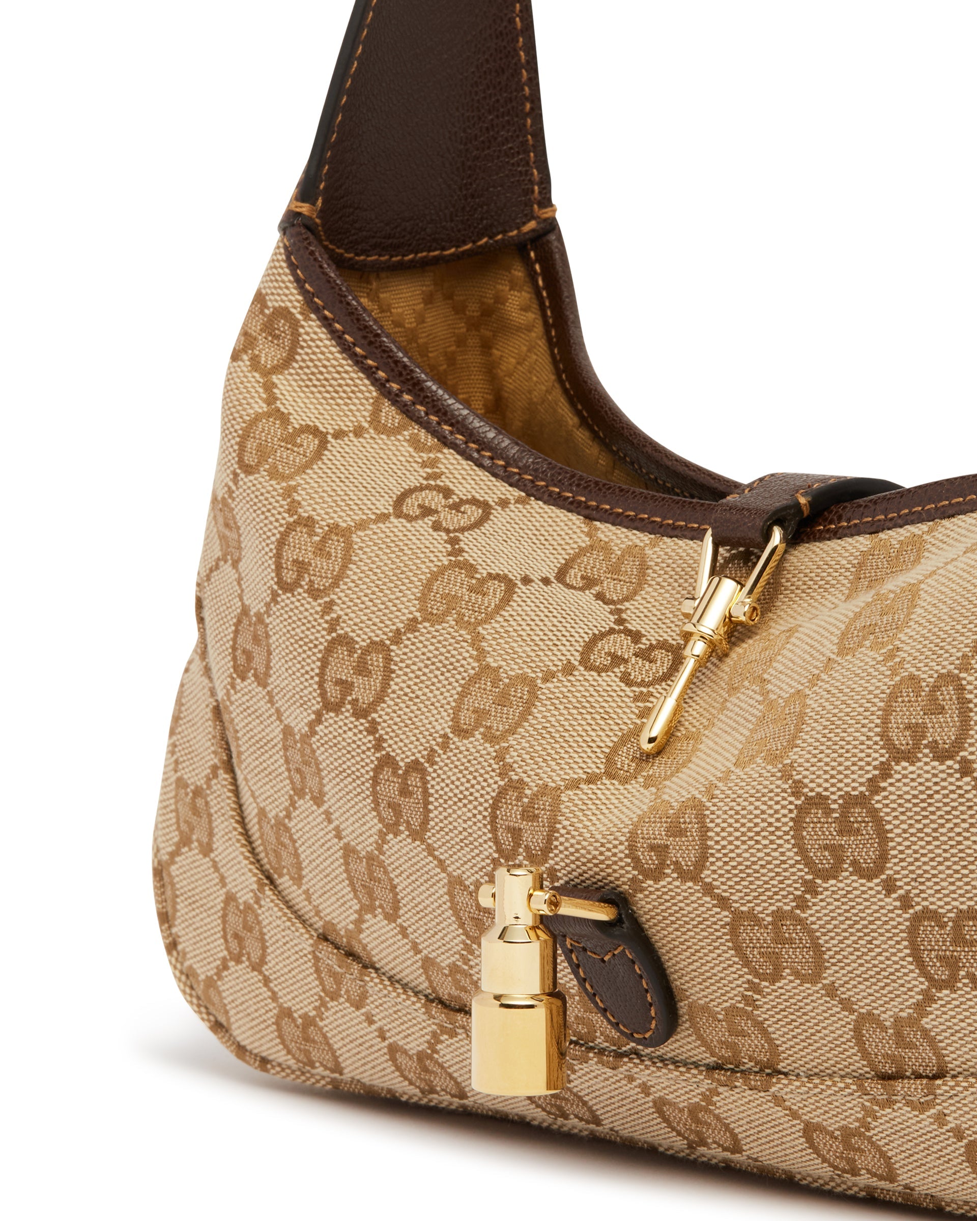 Beige Small Jackie Slim Shoulder Bag Gucci – Гарантія оригінальності – збільшений вид