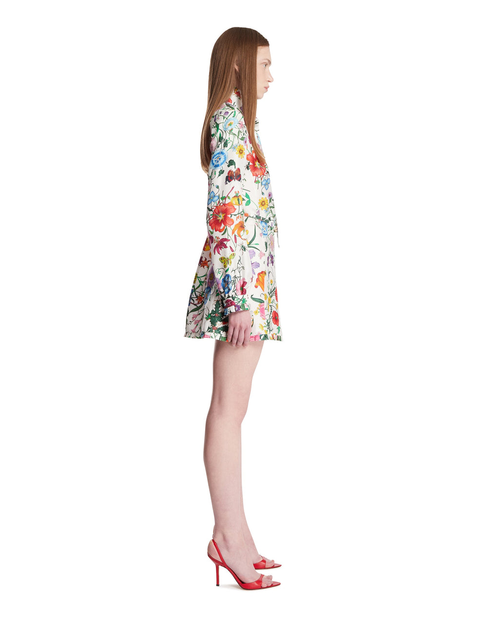 Silk Twill Printed Dress Gucci оригінал – Купити в Україні – збільшений вид