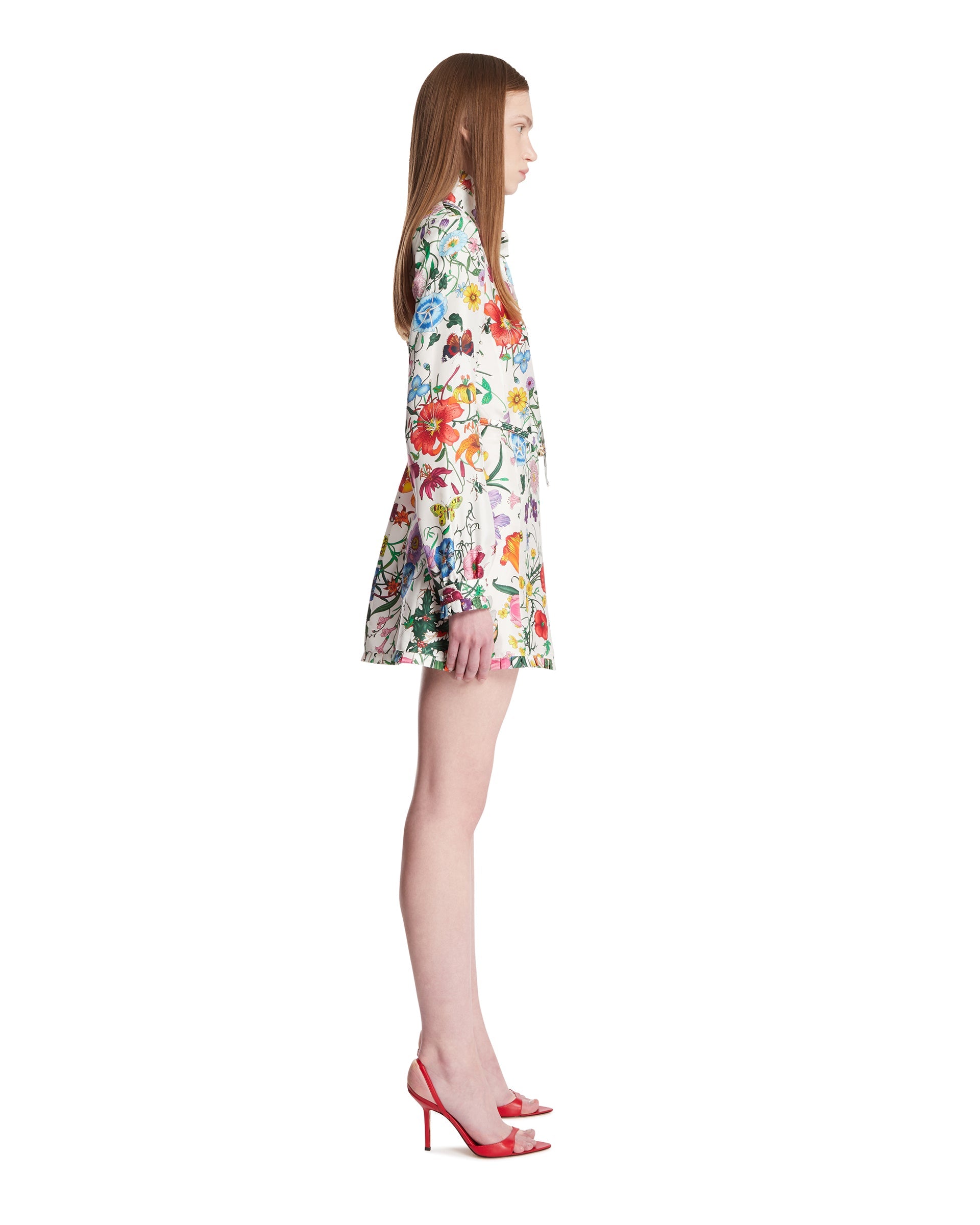 Silk Twill Printed Dress Gucci оригінал – Купити в Україні – збільшений вид