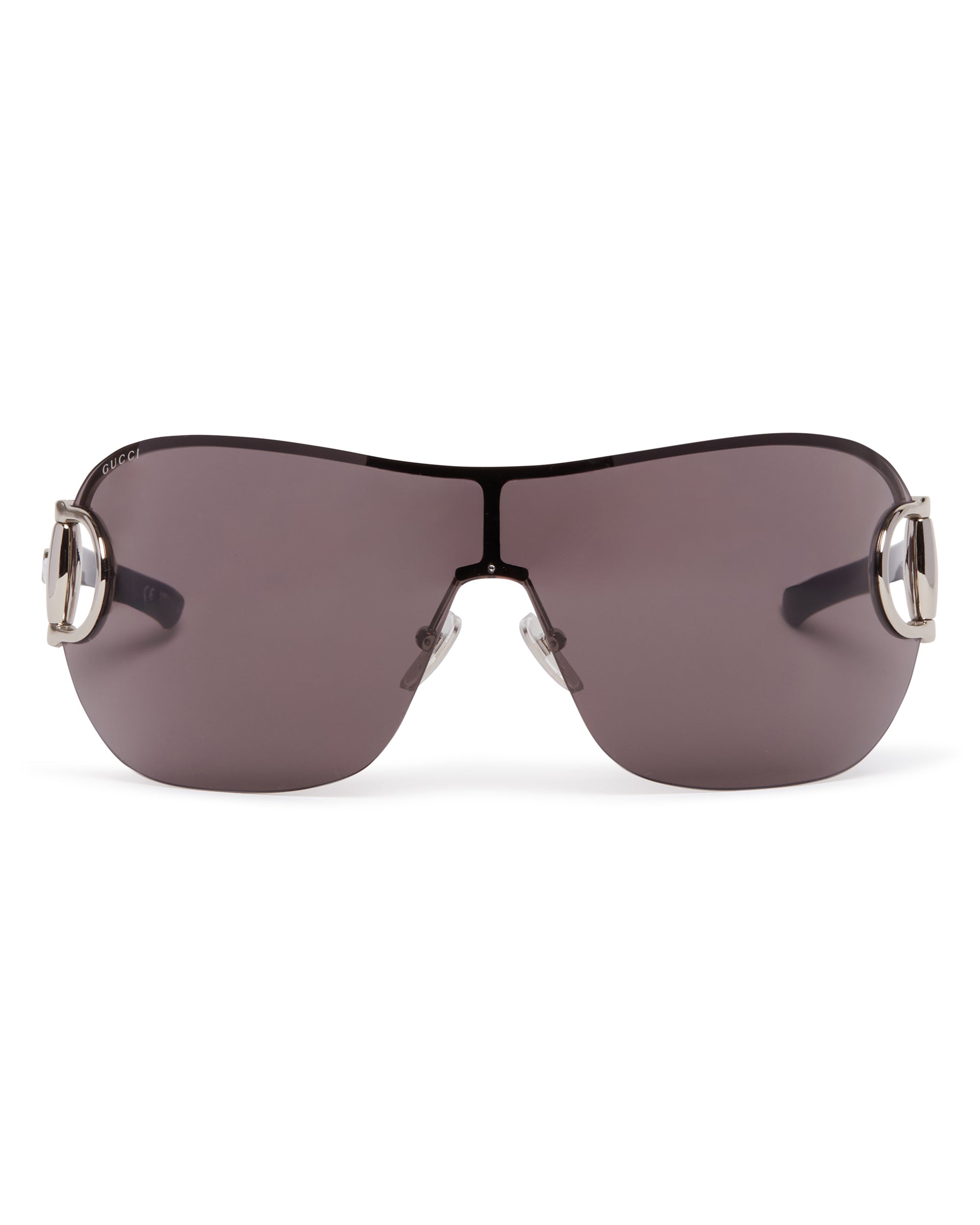 Оригінальна Black Shield Sunglasses Gucci – вид ззаду