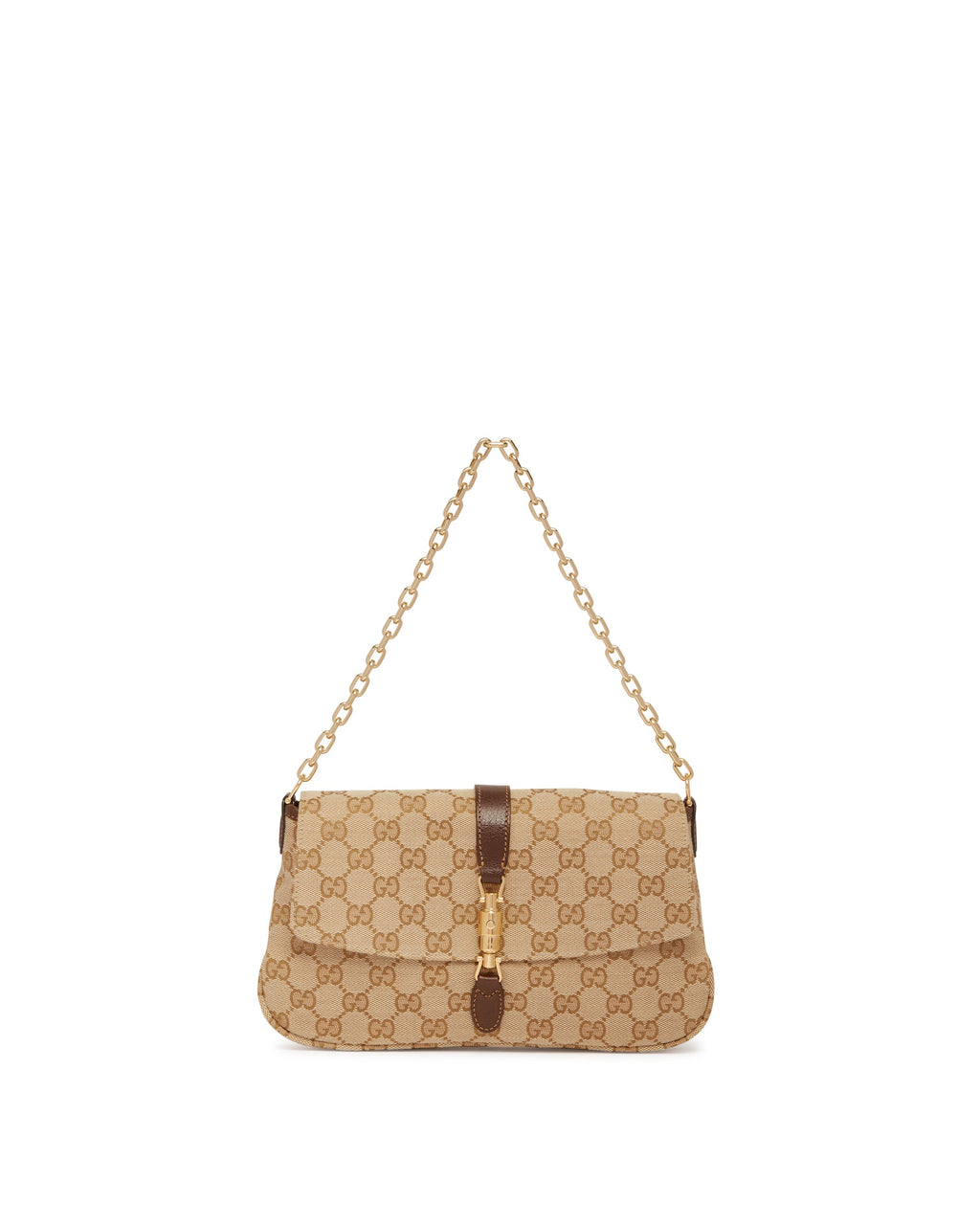 Beige Medium Aperitivo Shoulder Bag Gucci – Гарантія оригінальності – боковий вид