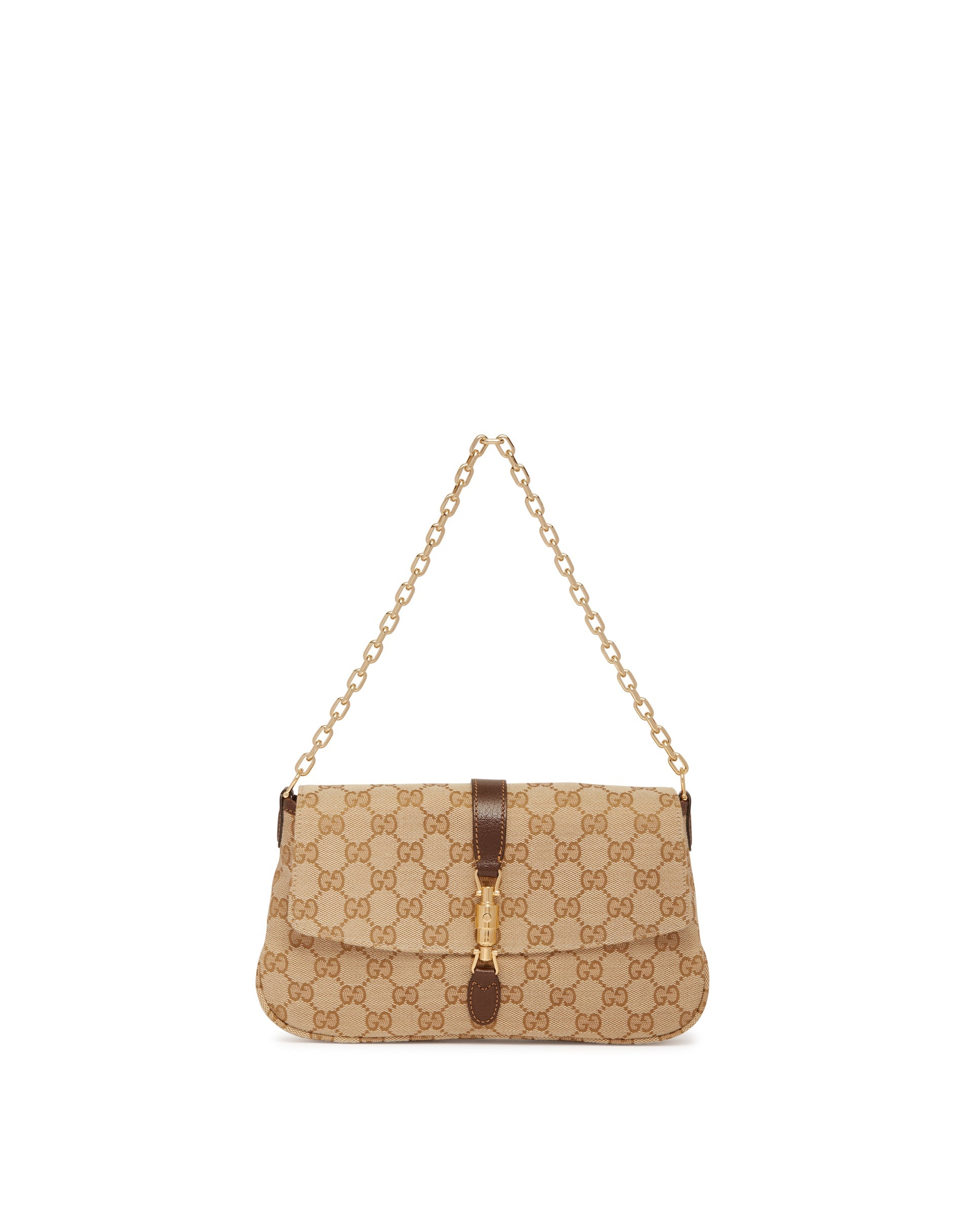 Beige Medium Aperitivo Shoulder Bag Gucci – Гарантія оригінальності – боковий вид