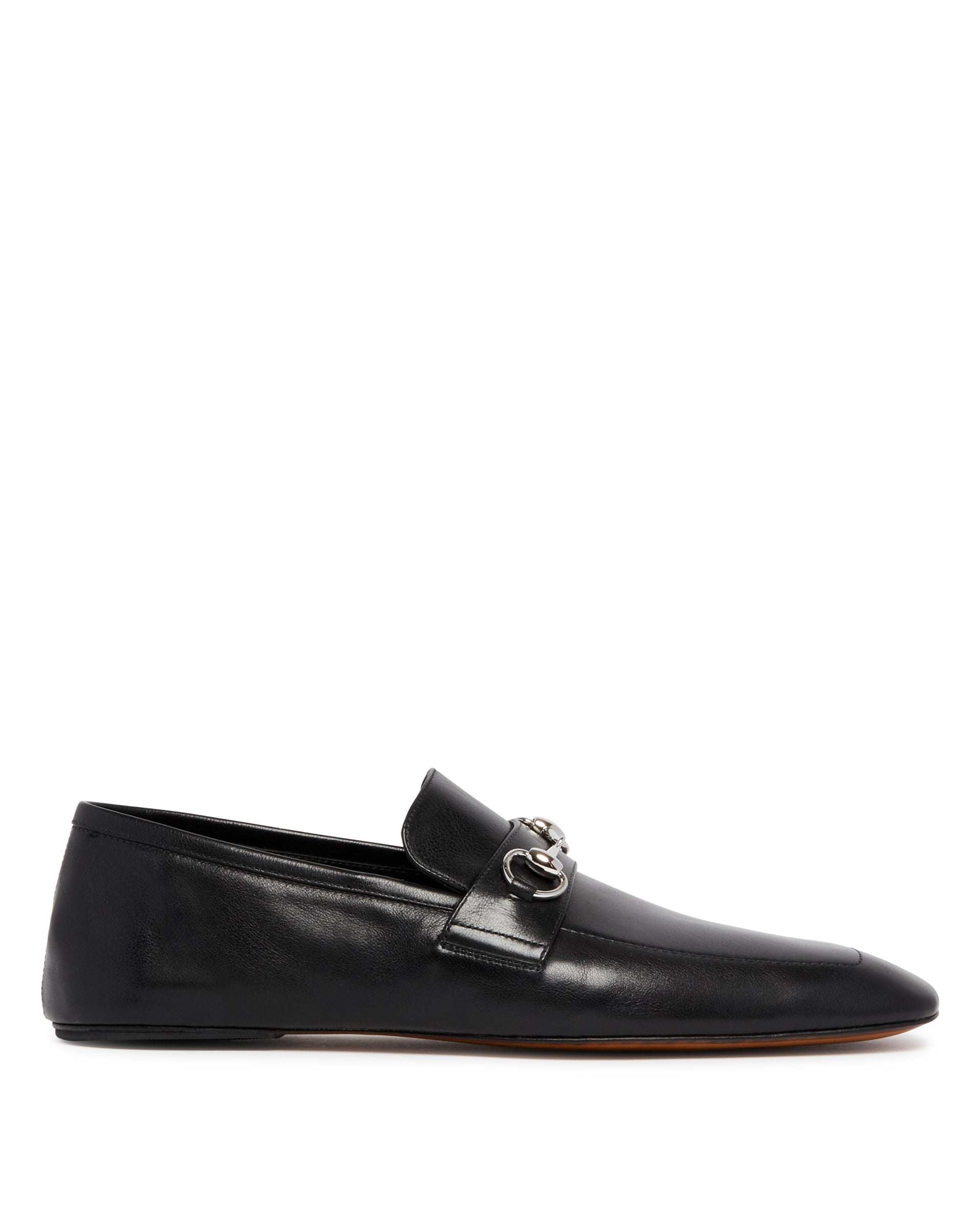 Black Horsebit Loafers Gucci оригінал – Купити в Україні – боковий вид