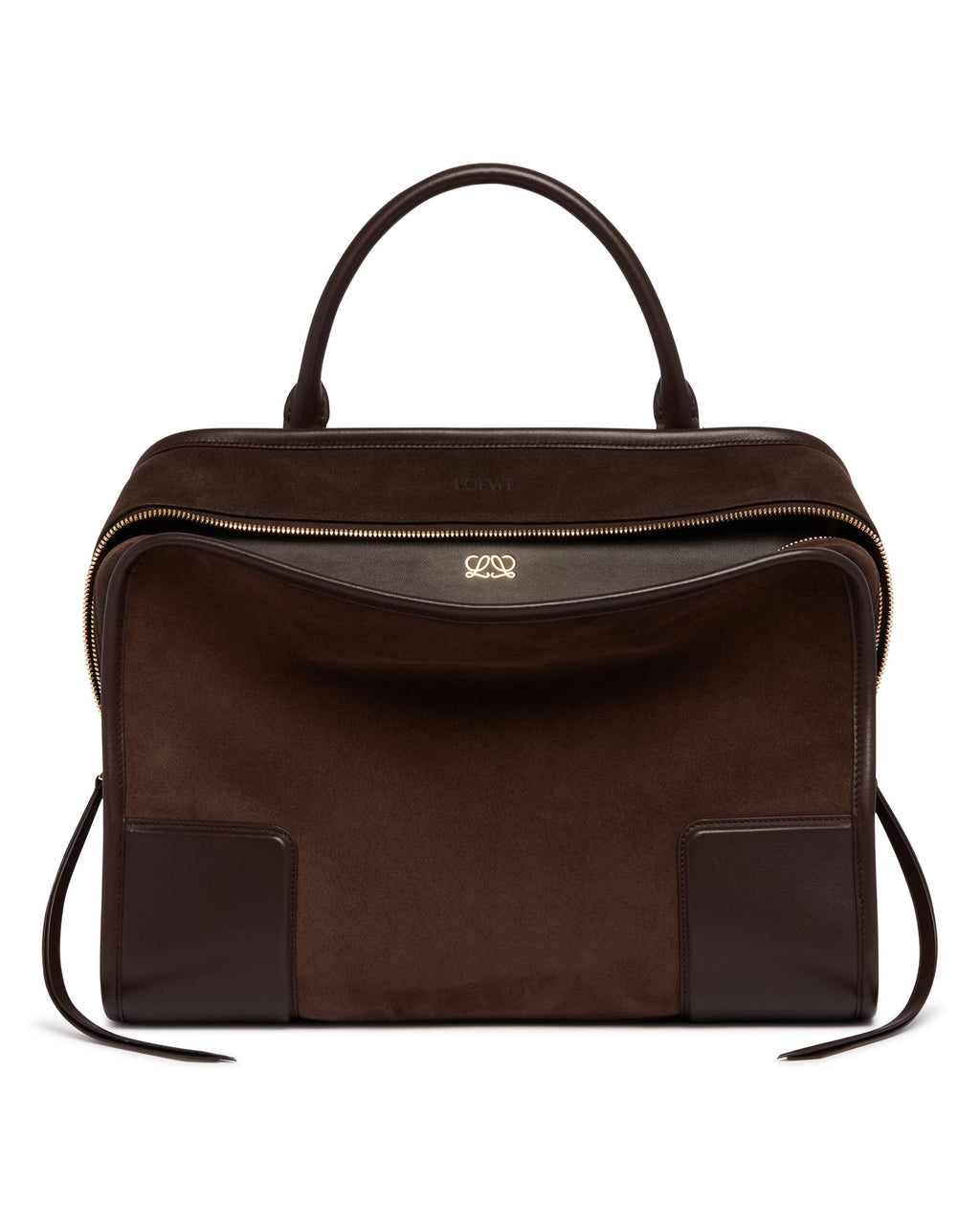 Brown Amazona 180 Large Bag Loewe оригінал – Купити в Україні – вид ззаду