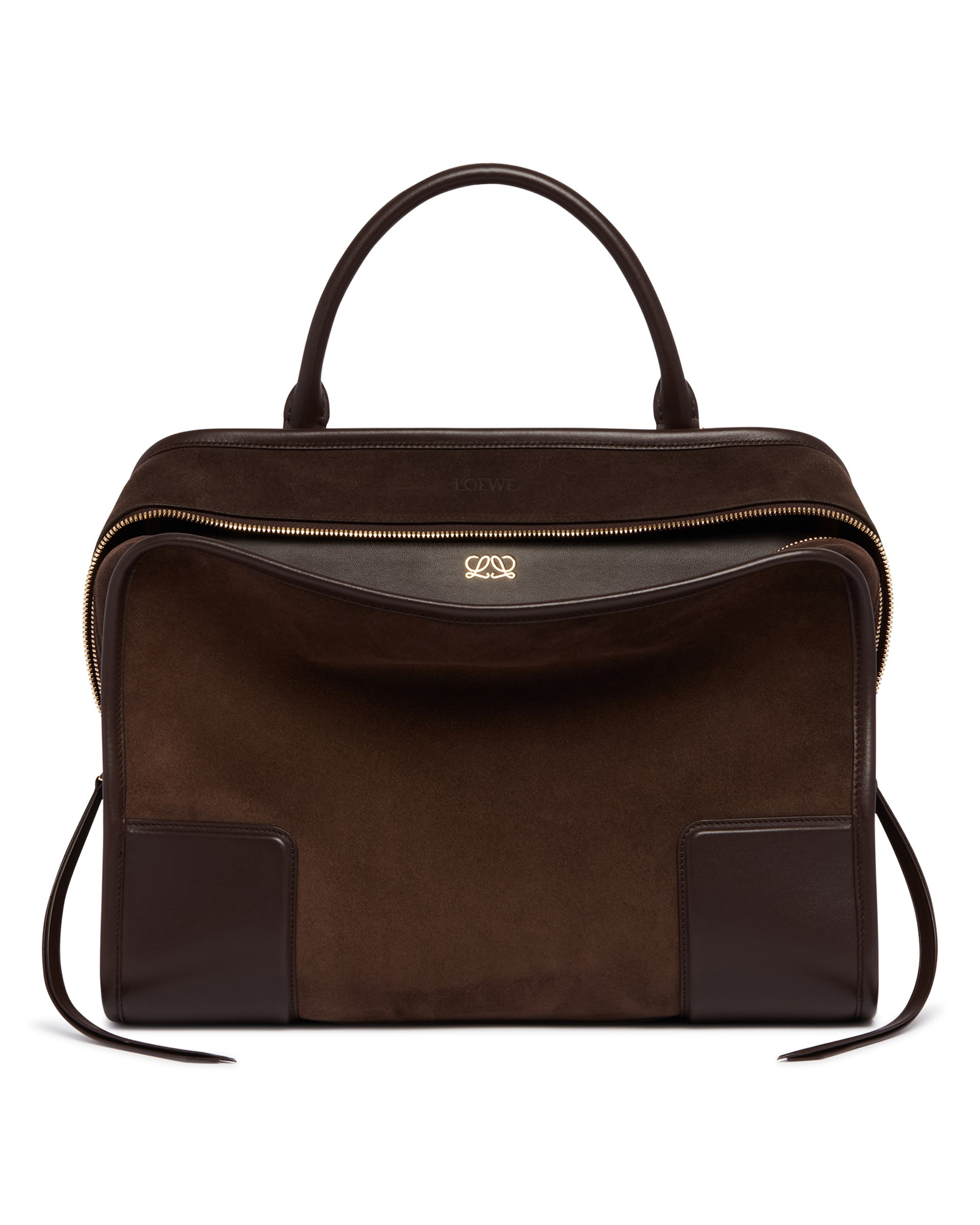 Brown Amazona 180 Large Bag Loewe оригінал – Купити в Україні – вид ззаду