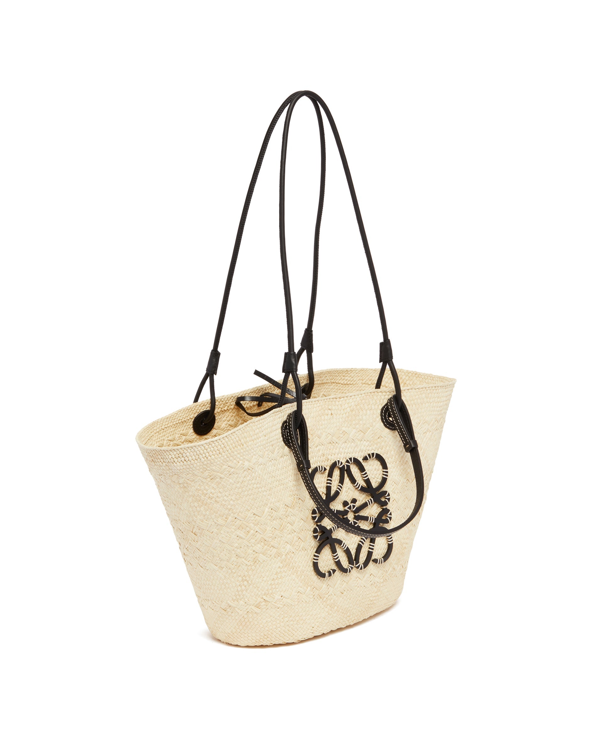 Beige Basket Anagram Medium Bag Loewe оригінал – Купити в Україні – збільшений вид