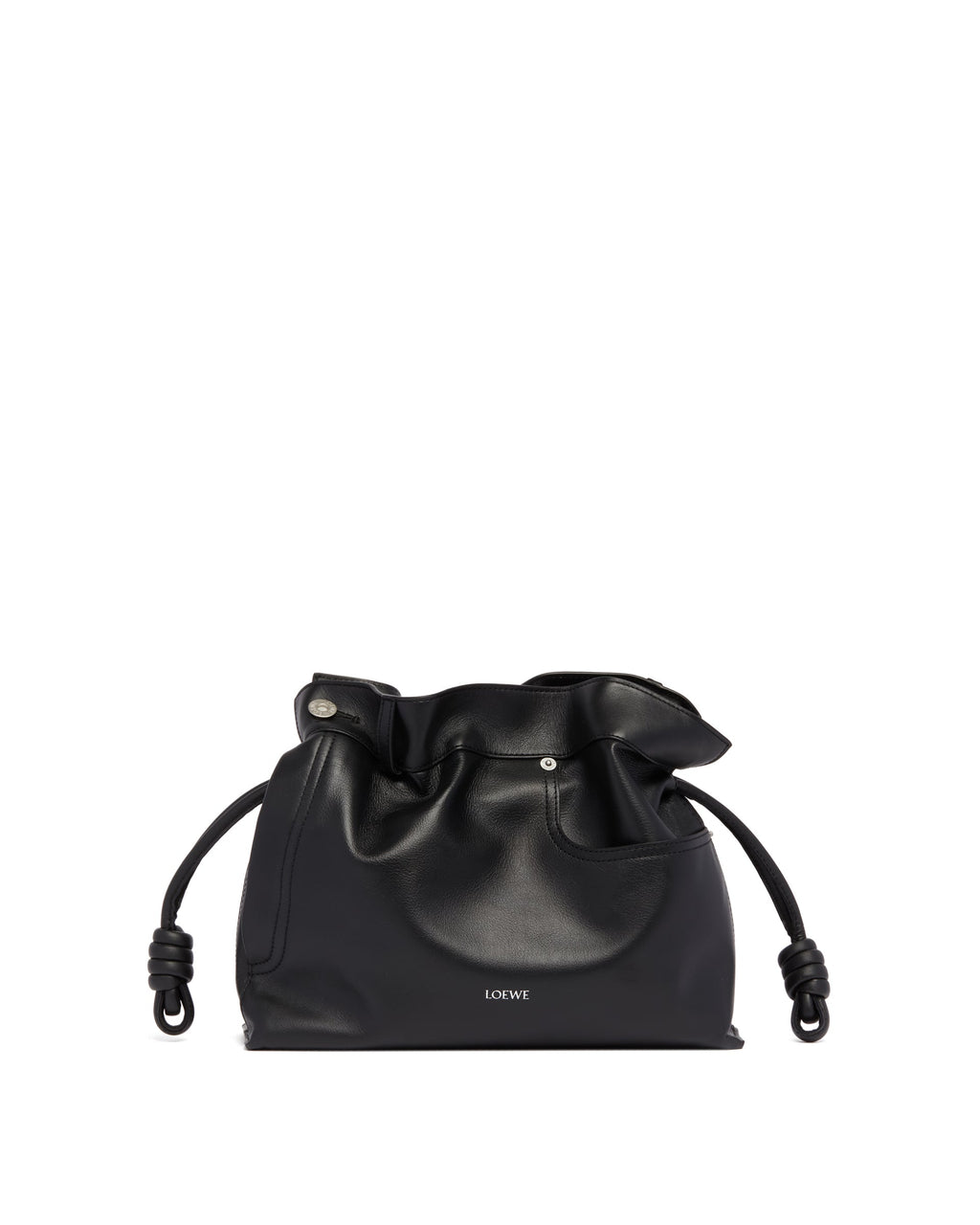 Black Medium Flamenco Pants Clutch Loewe оригінал – Купити в Україні – боковий вид