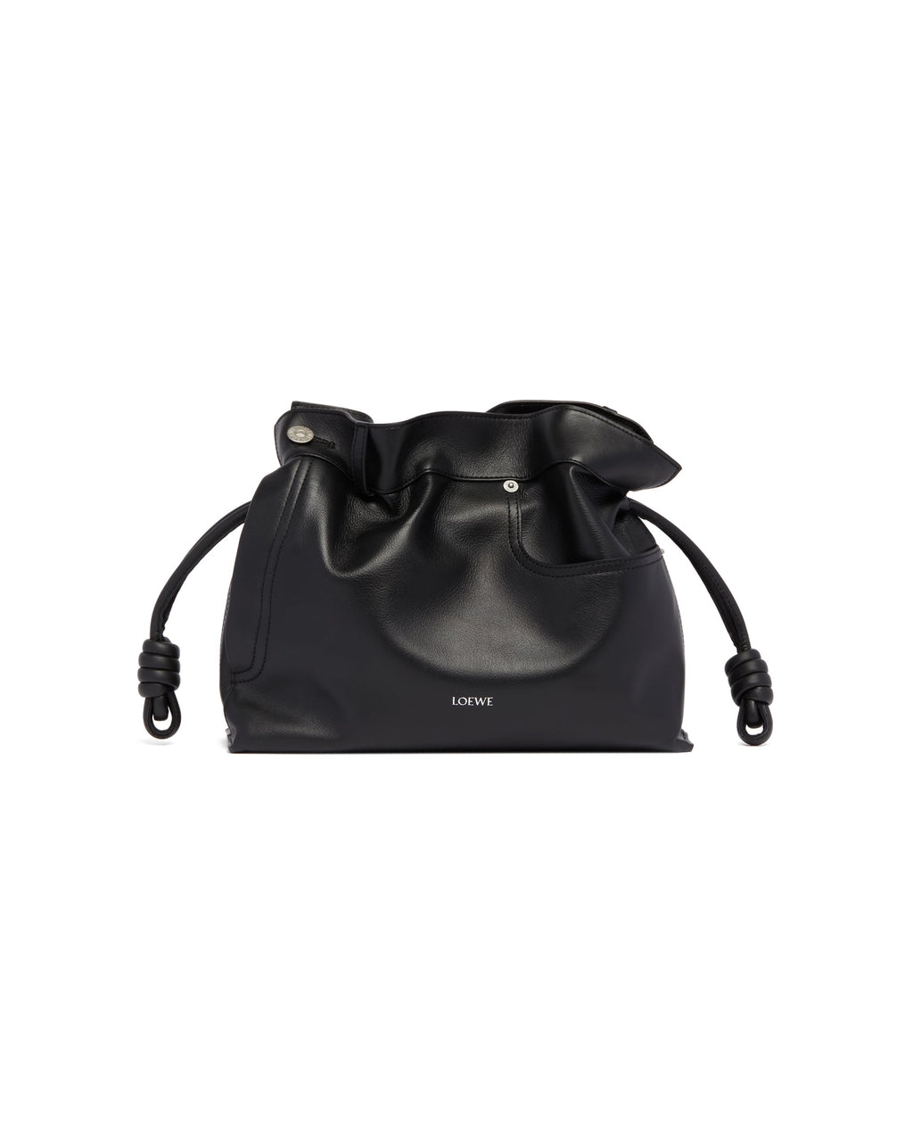 Black Medium Flamenco Pants Clutch Loewe оригінал – Купити в Україні – вид ззаду