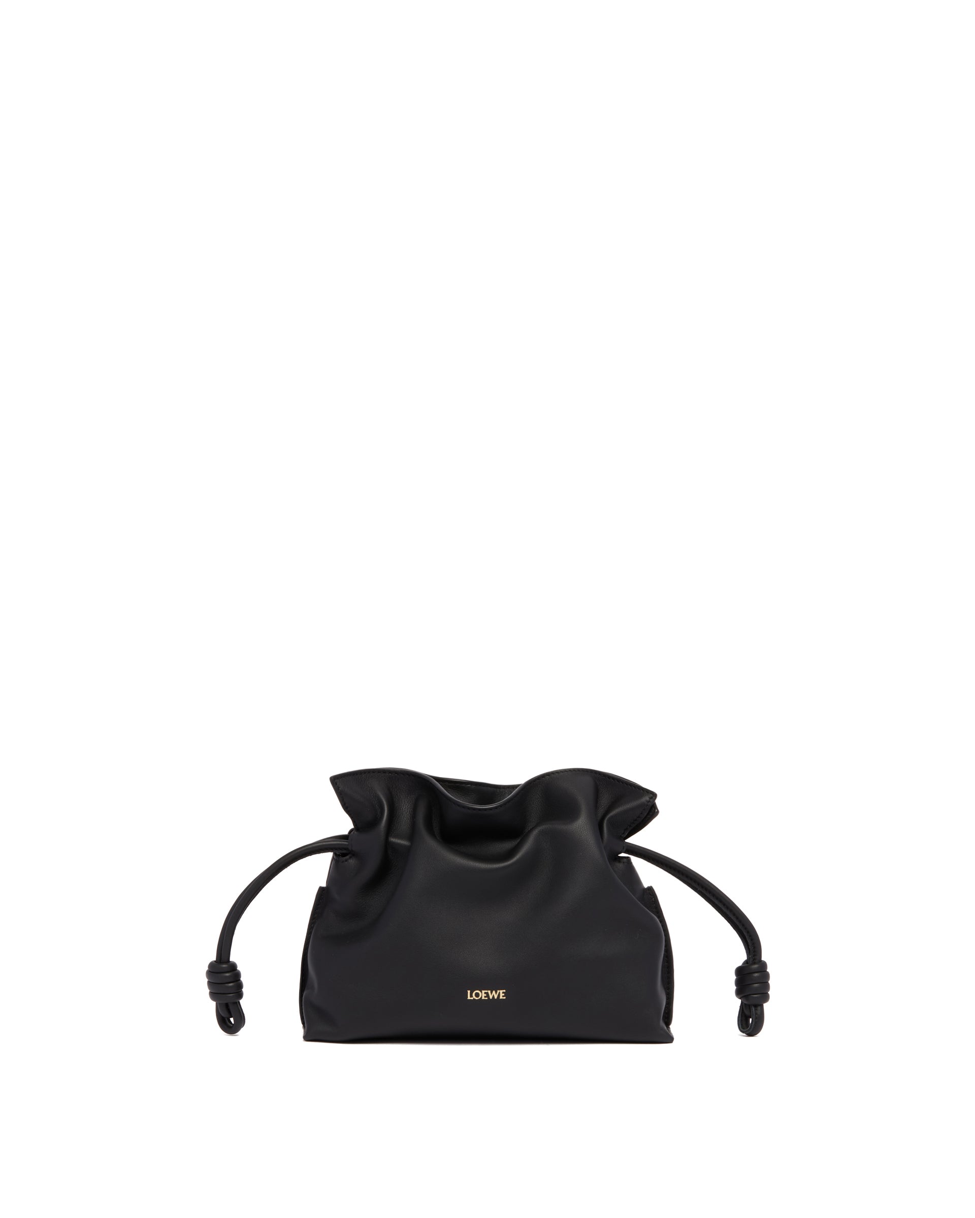 Black Flamenco Mini Clutch Loewe оригінал – Купити в Україні – боковий вид