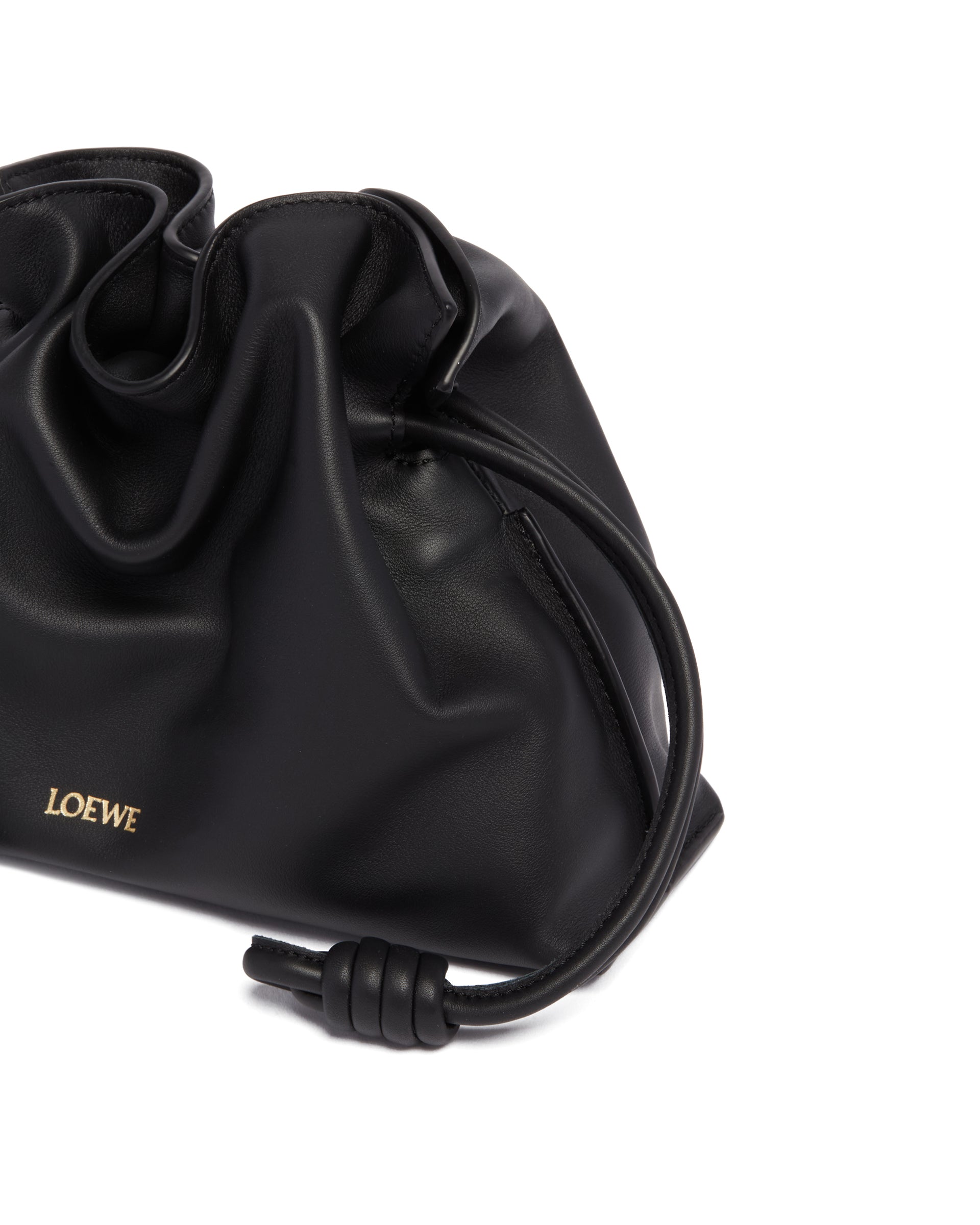 Black Flamenco Mini Clutch Loewe оригінал – Купити в Україні – збільшений вид