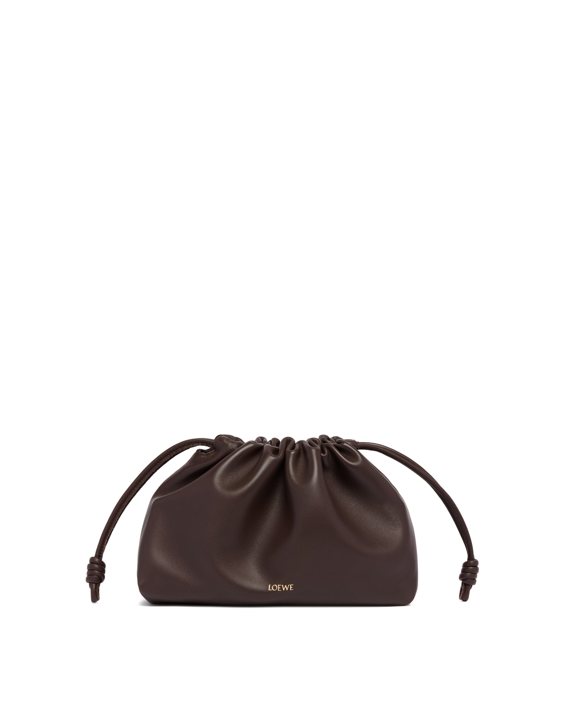 Brown Medium Flamenco Purse Loewe оригінал – Купити в Україні – боковий вид