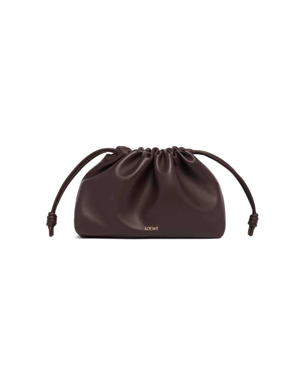 Brown Medium Flamenco Purse Loewe оригінал – Купити в Україні – вид ззаду