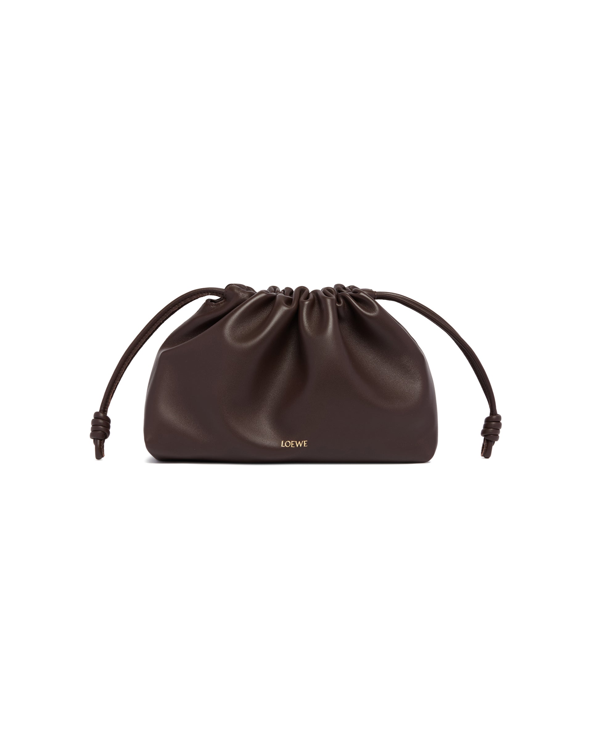 Brown Medium Flamenco Purse Loewe оригінал – Купити в Україні – вид ззаду