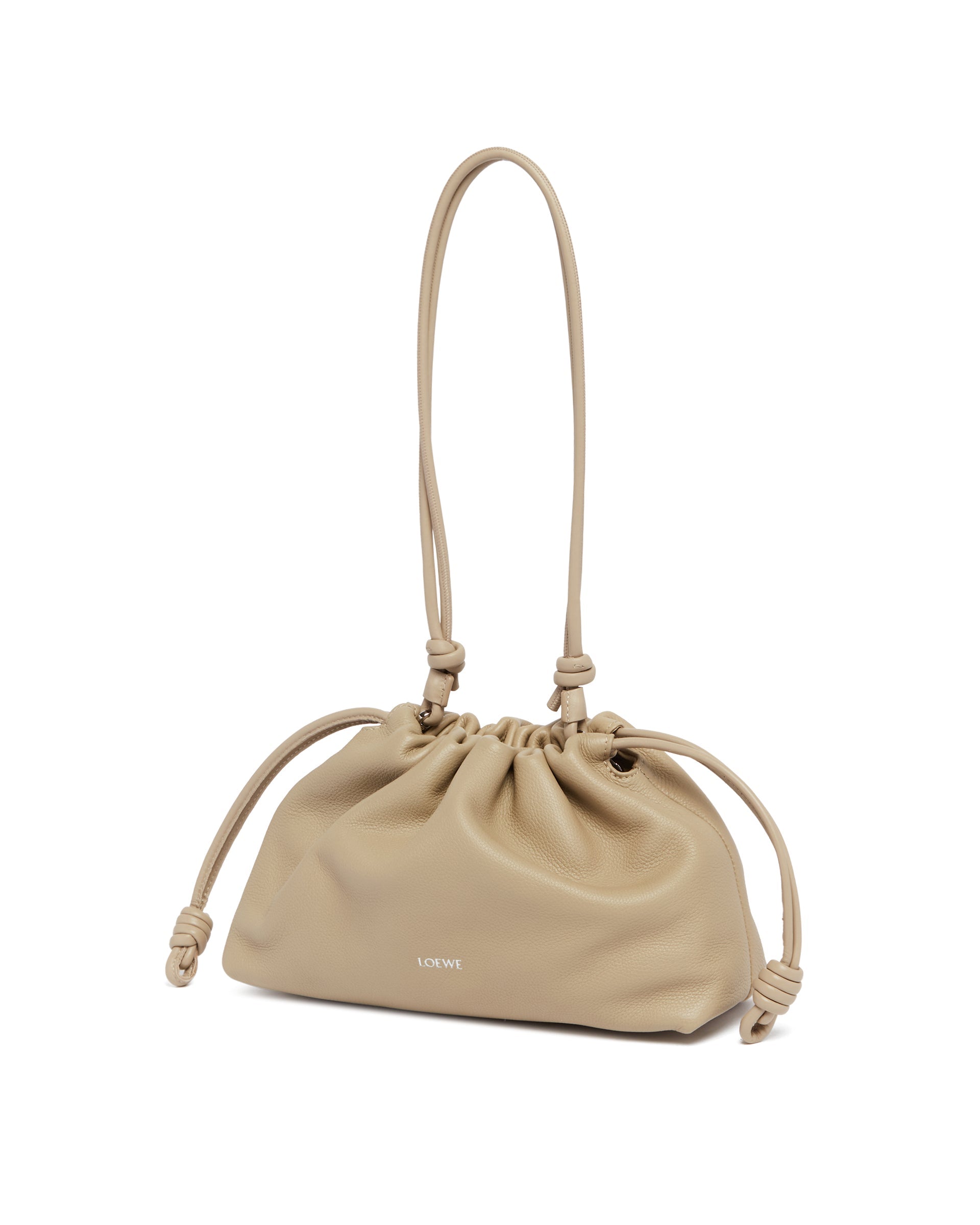 Beige Flamenco Purse Medium Loewe – Гарантія оригінальності – збільшений вид
