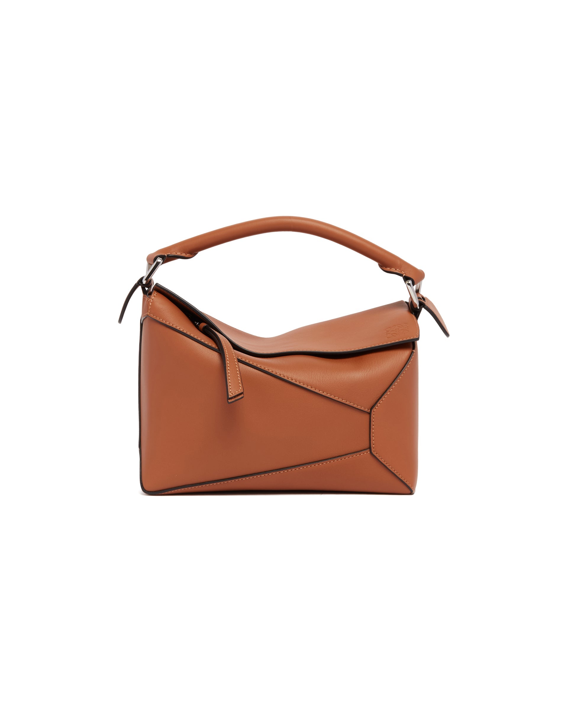 Brown Small Puzzle Bag Loewe оригінал – Купити в Україні – вид ззаду