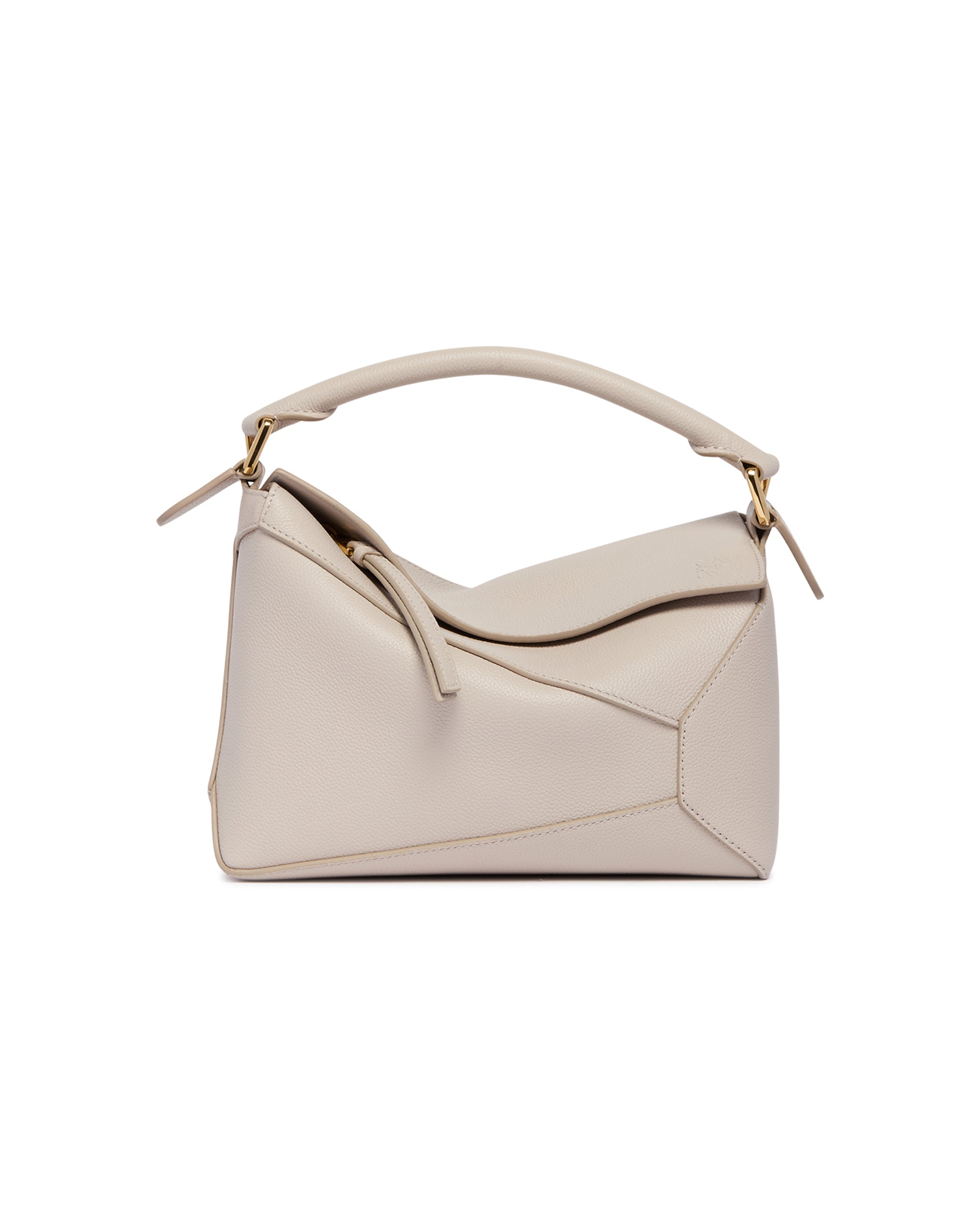 Оригінальна Beige Small Puzzle Edge Bag Loewe – вид ззаду