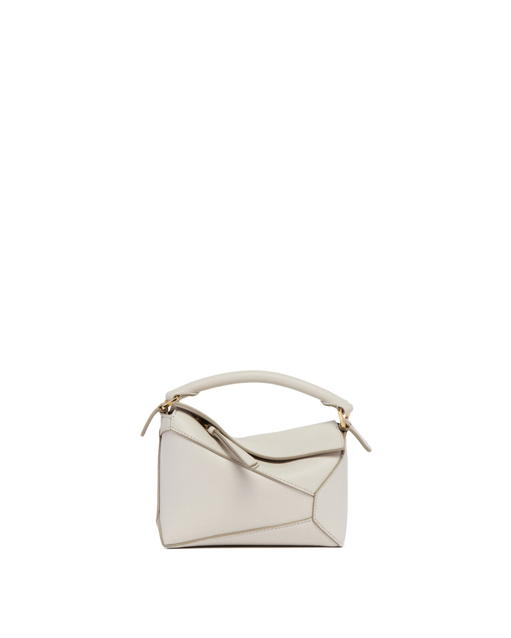 Оригінальна White Puzzle Mini Bag Loewe – боковий вид