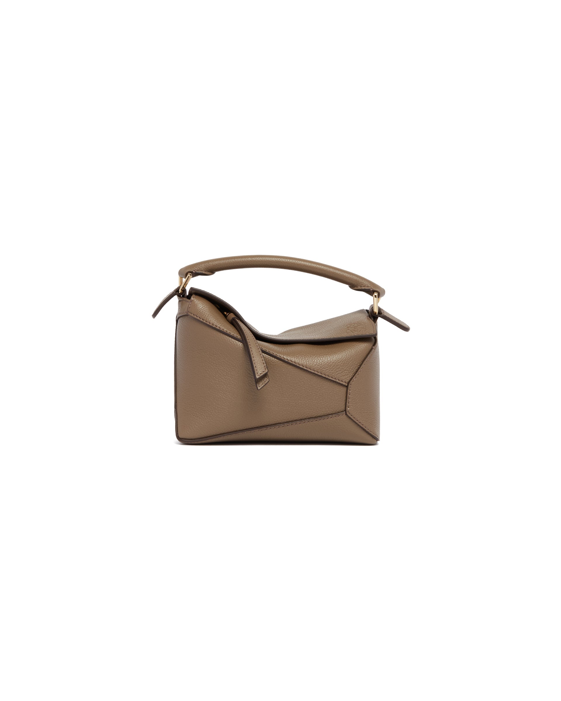 Brown Mini Puzzle Bag Loewe оригінал – Купити в Україні – вид ззаду