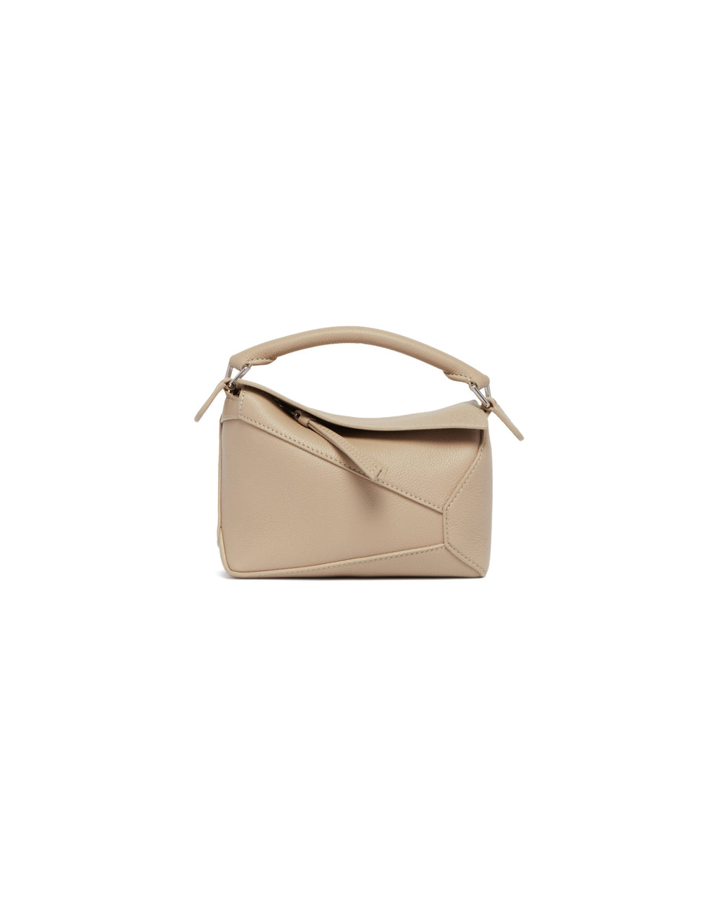 Beige Mini Puzzle Edge Bag Loewe – Гарантія оригінальності – вид ззаду