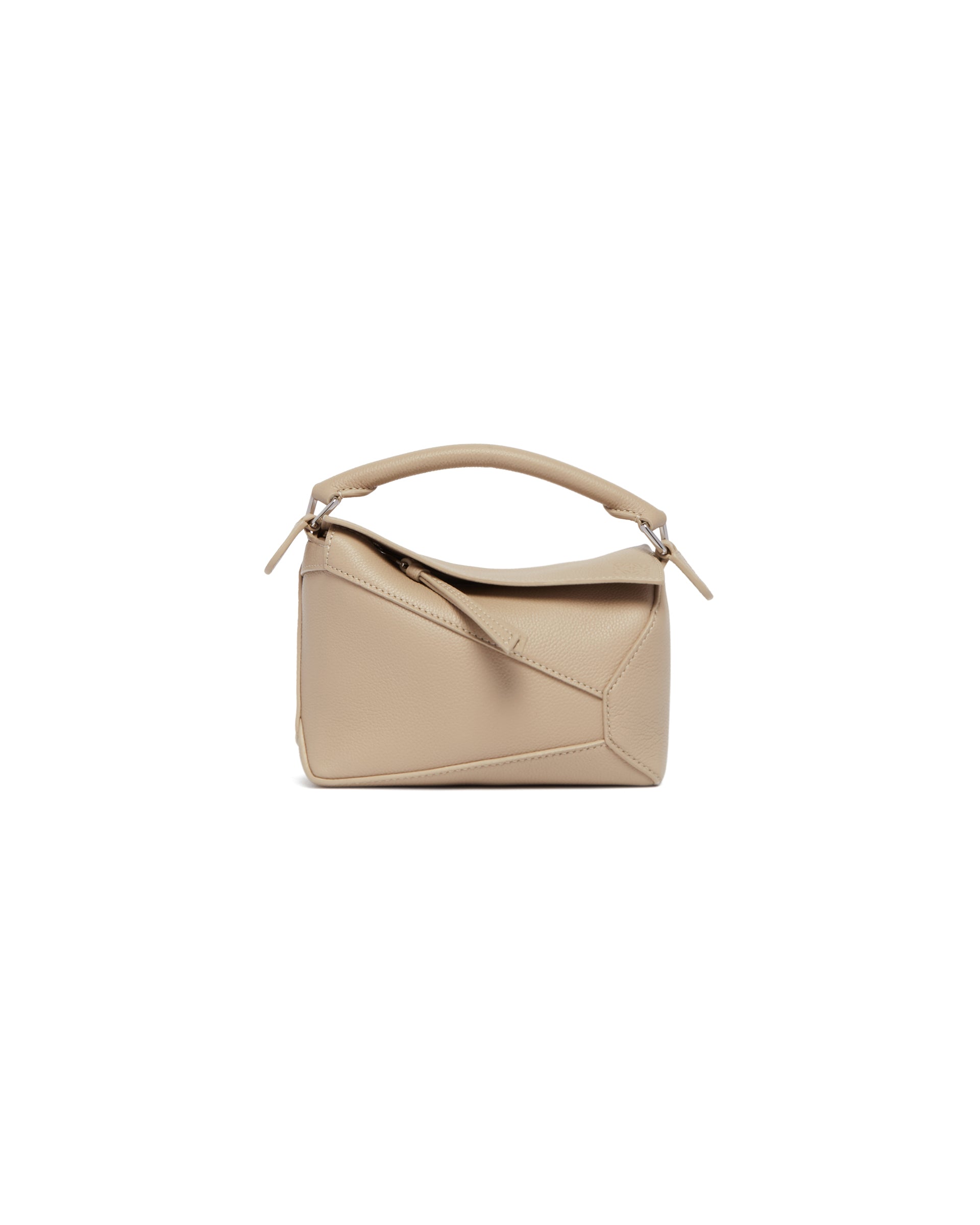 Beige Mini Puzzle Edge Bag Loewe – Гарантія оригінальності – вид ззаду