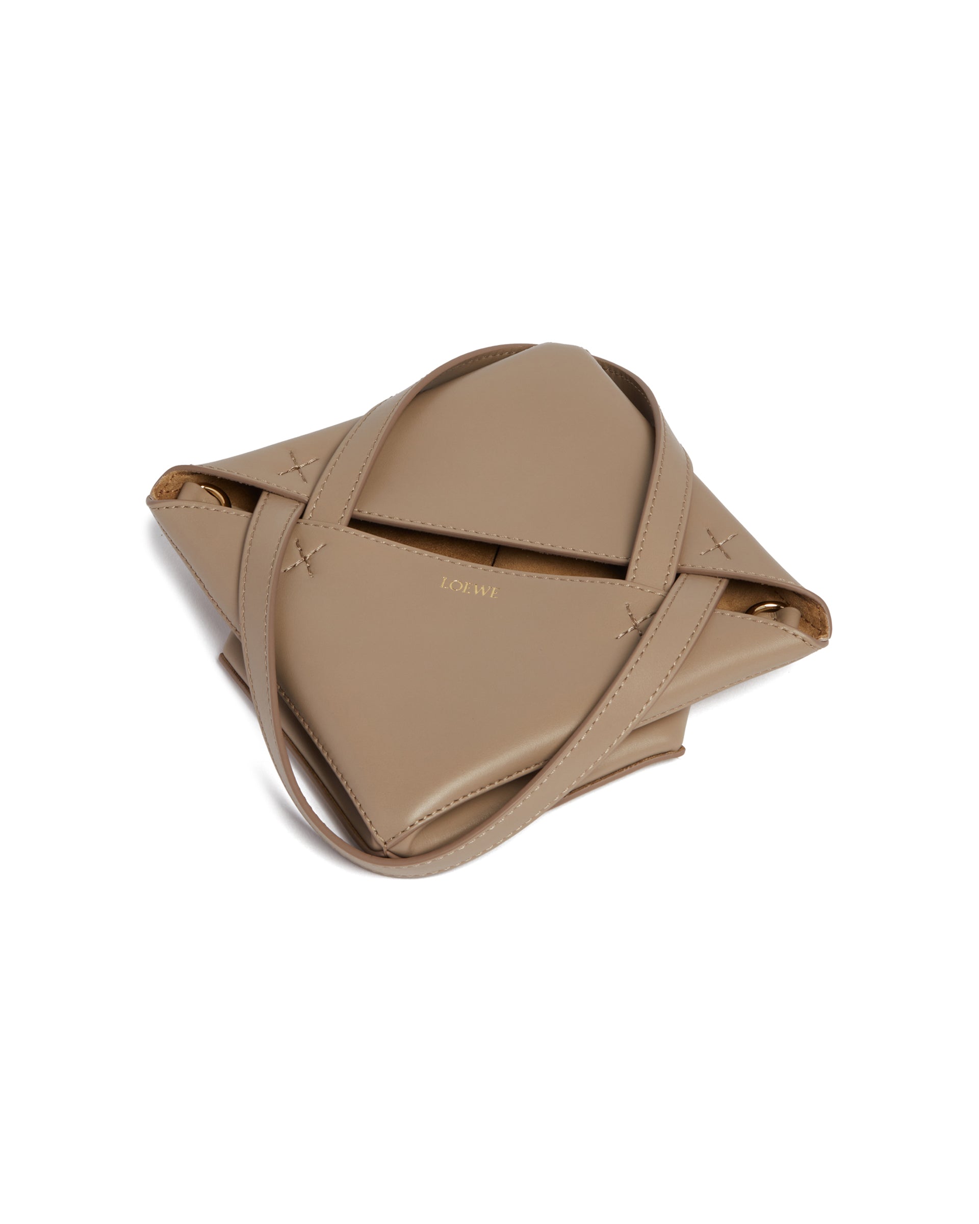 Beige Mini Puzzle Fold Tote Loewe – Гарантія оригінальності – збільшений вид