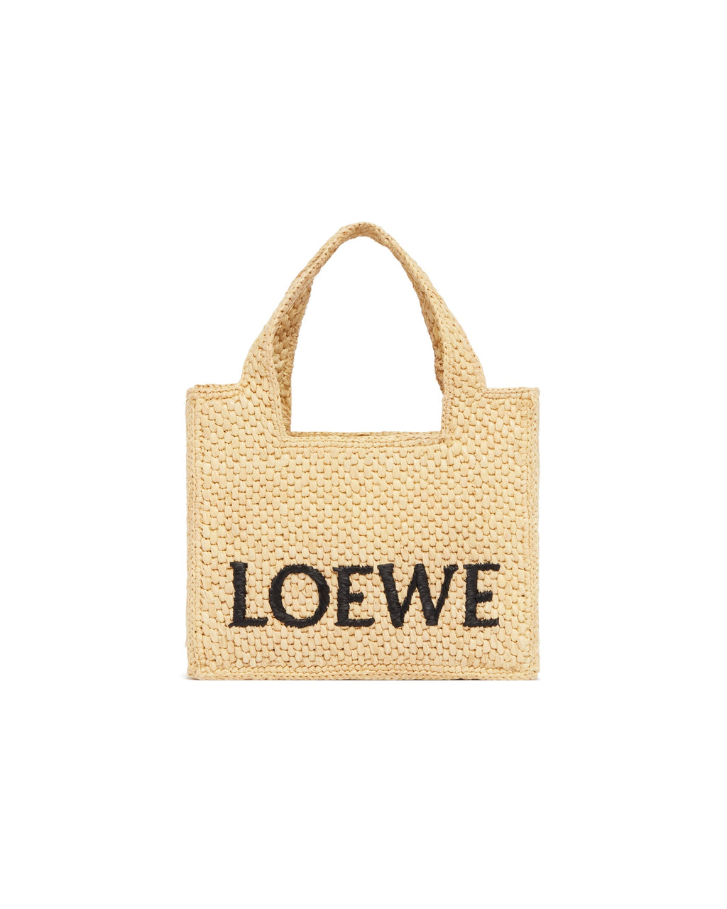 Оригінальна Beige Font Tote Small Loewe – вид ззаду