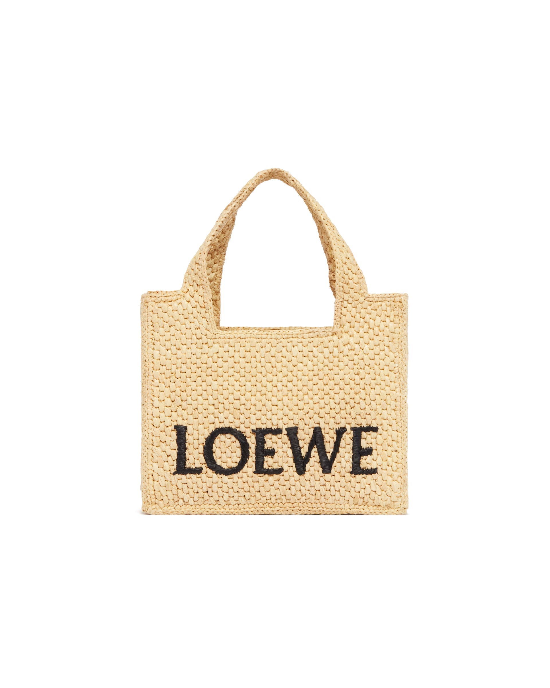 Оригінальна Beige Font Tote Small Loewe – вид ззаду