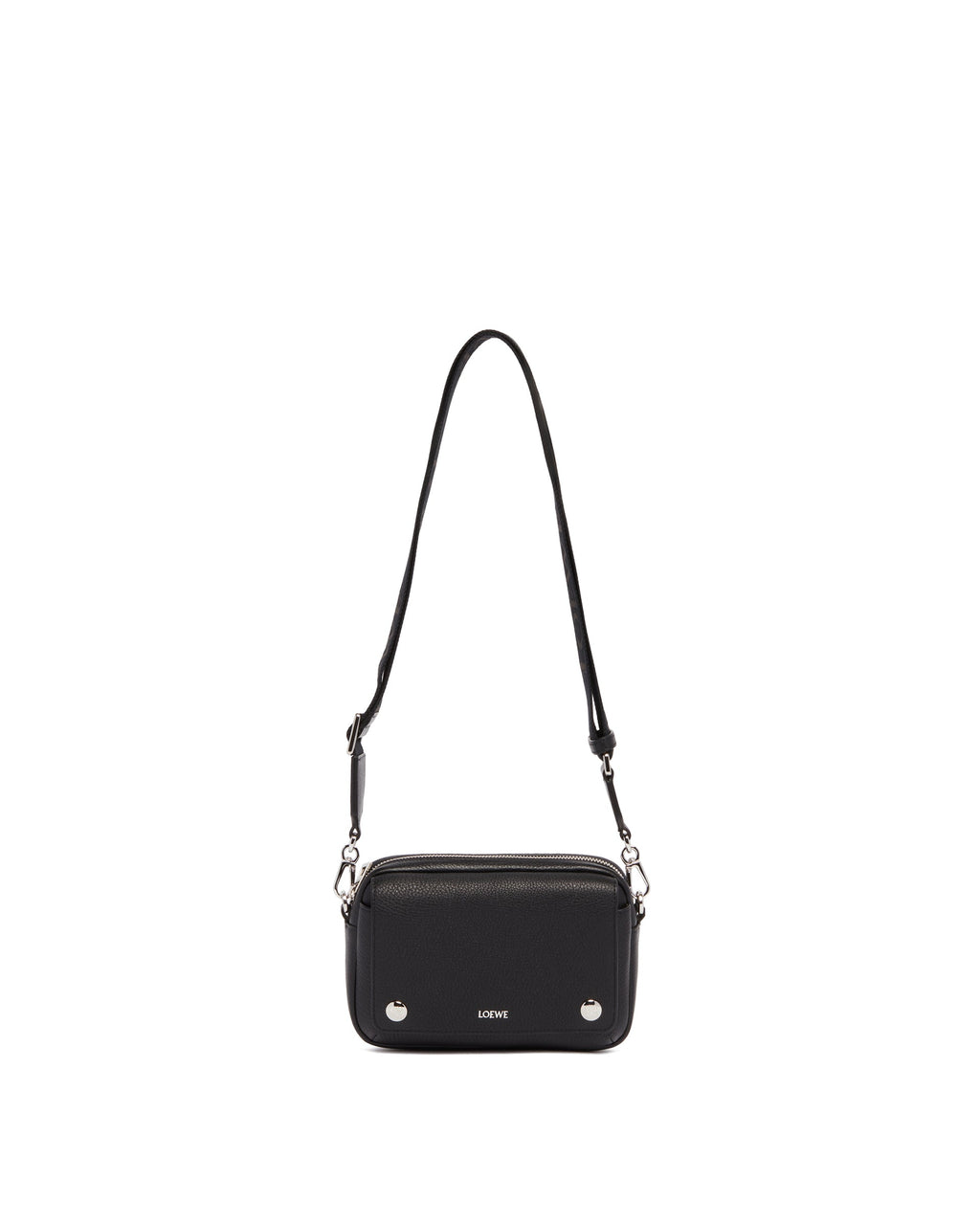 Black Pebble Messenger Small Bag Loewe оригінал – Купити в Україні – боковий вид