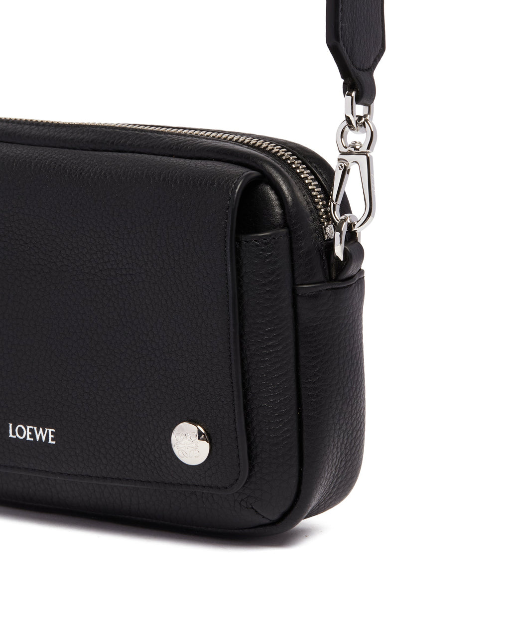 Black Pebble Messenger Small Bag Loewe оригінал – Купити в Україні – збільшений вид