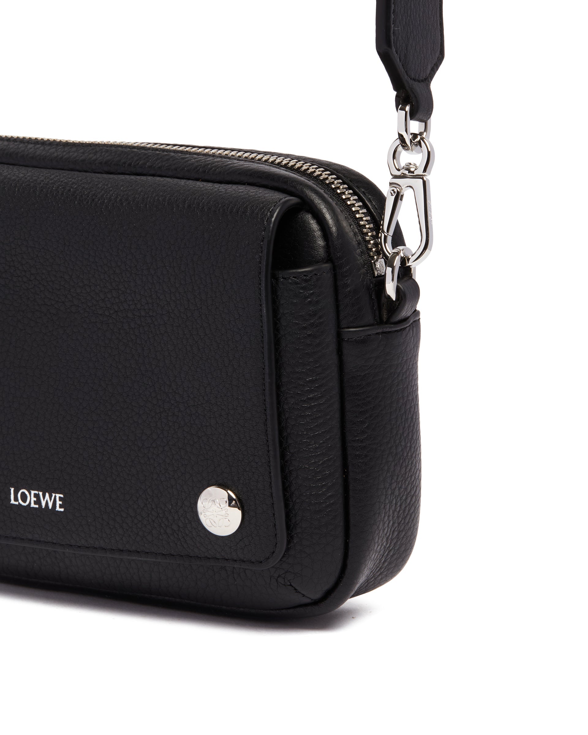 Black Pebble Messenger Small Bag Loewe оригінал – Купити в Україні – збільшений вид
