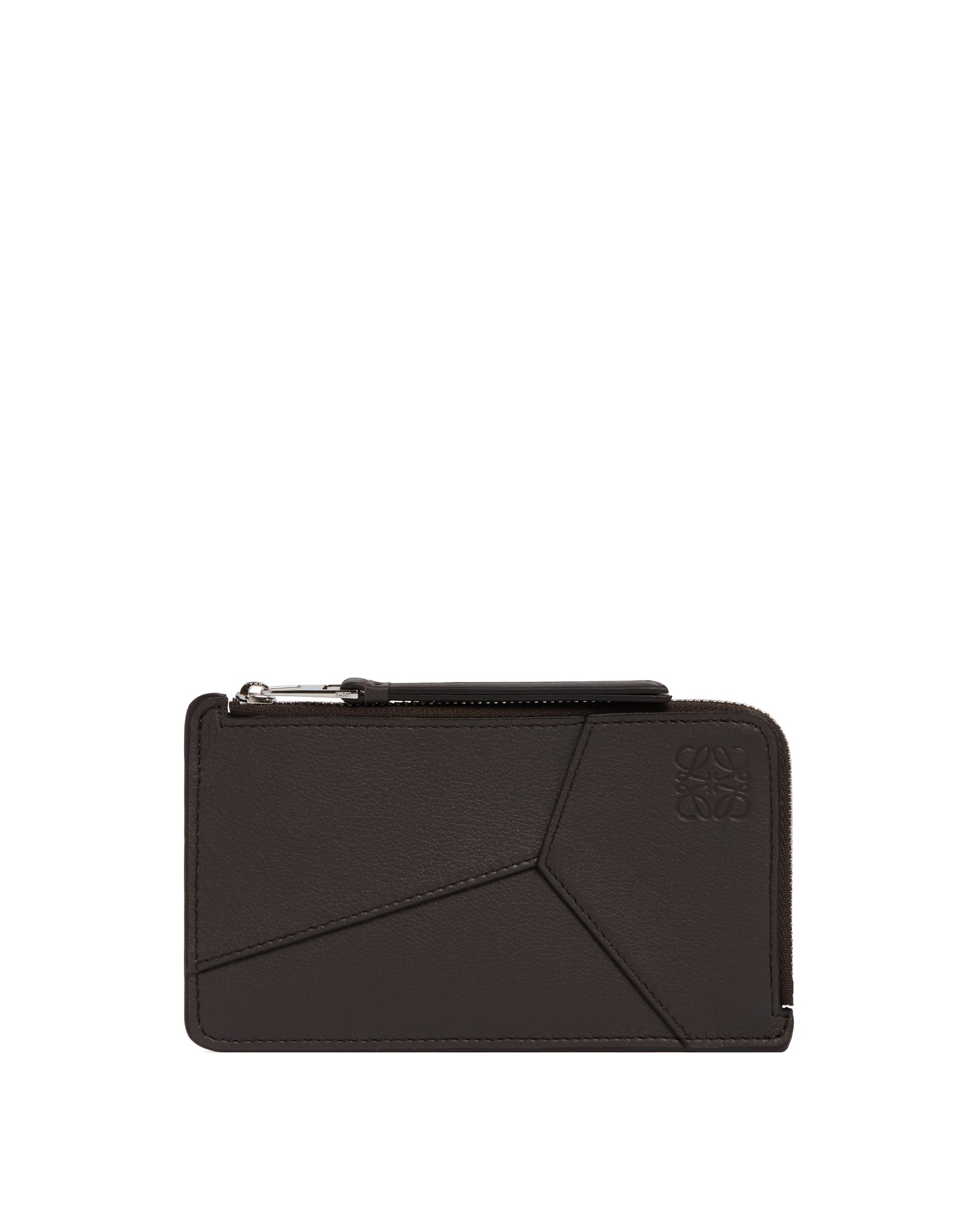 Gray Large Puzzle Edge Card Holder Loewe оригінал – Купити в Україні – боковий вид