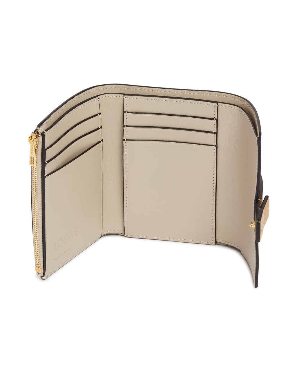 Brown Small Vertical Wallet Loewe – Гарантія оригінальності – детальний вид