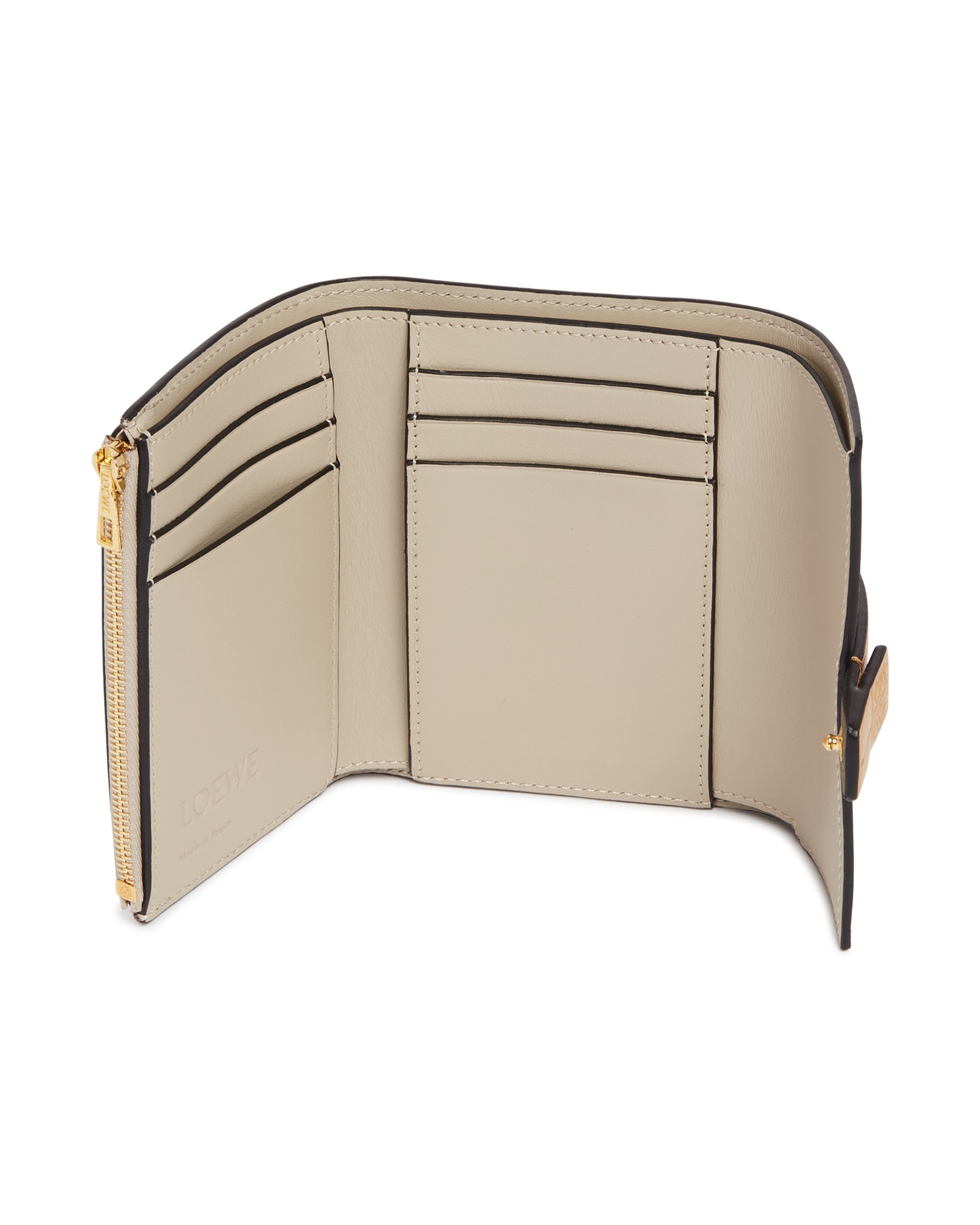 Brown Small Vertical Wallet Loewe – Гарантія оригінальності – детальний вид