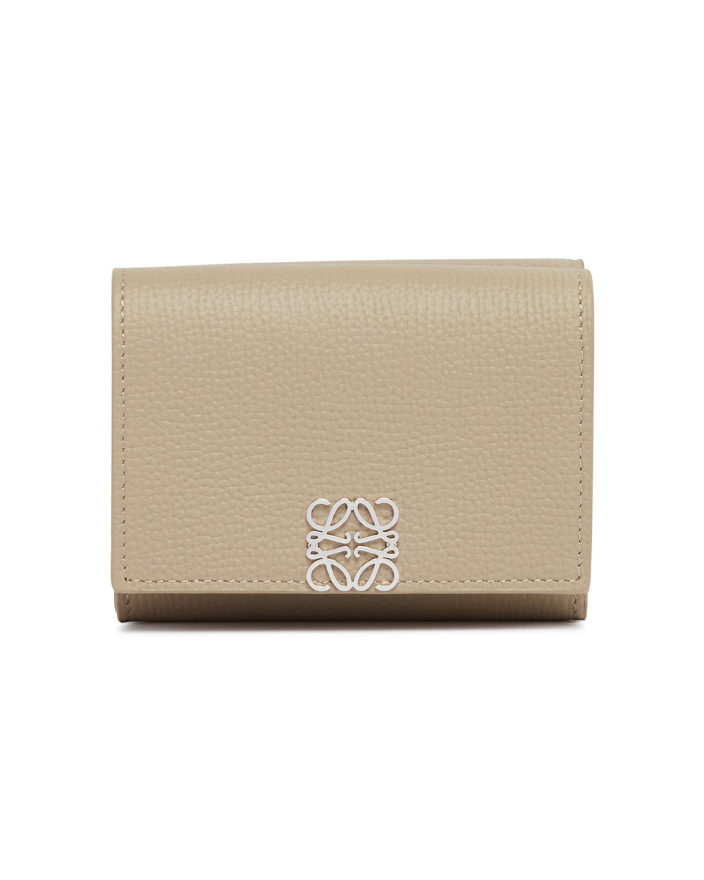 Beige Trifold Anagram Wallet Loewe – Гарантія оригінальності – вид ззаду
